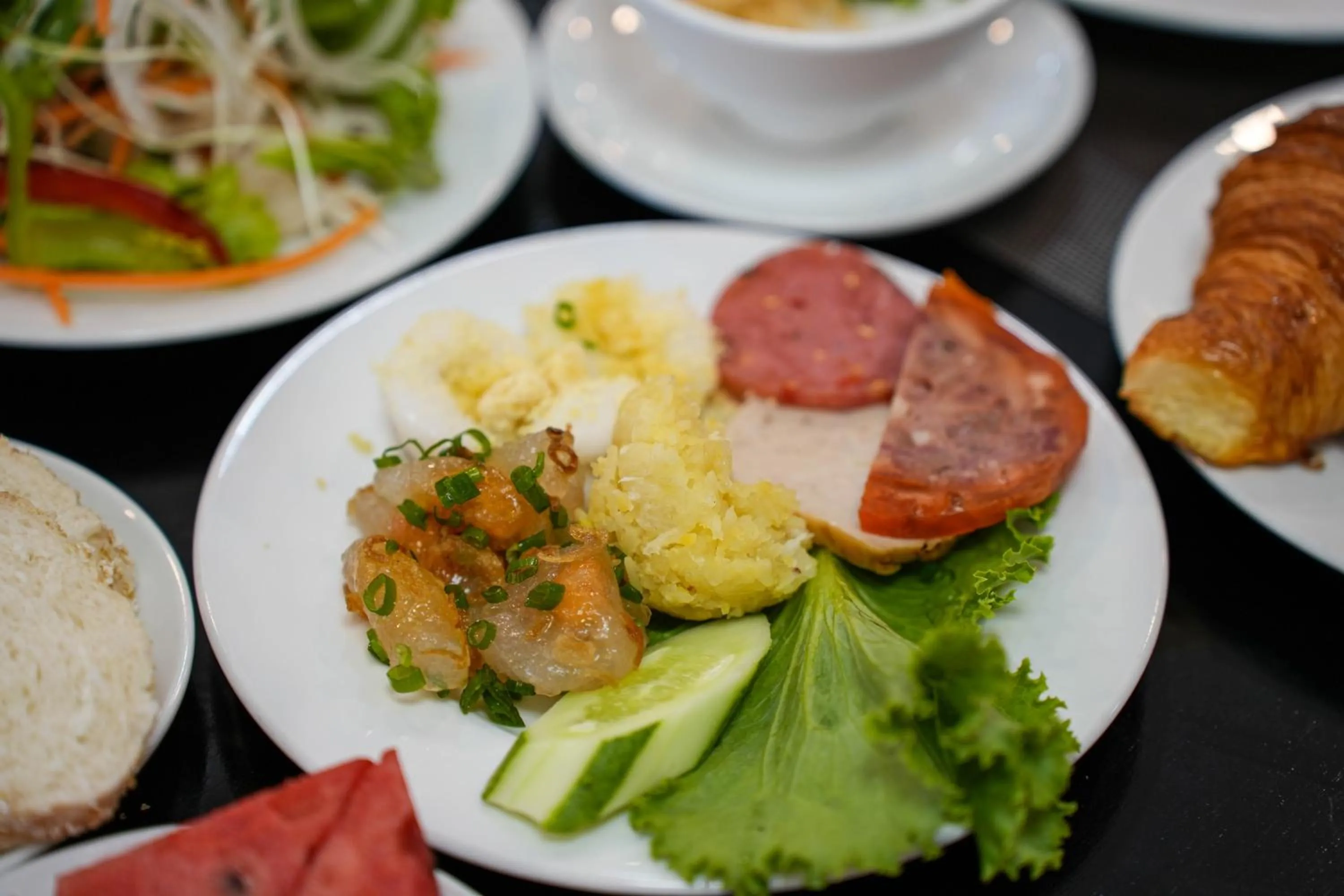 Breakfast in Hoang Long Hotel Phan Thiết