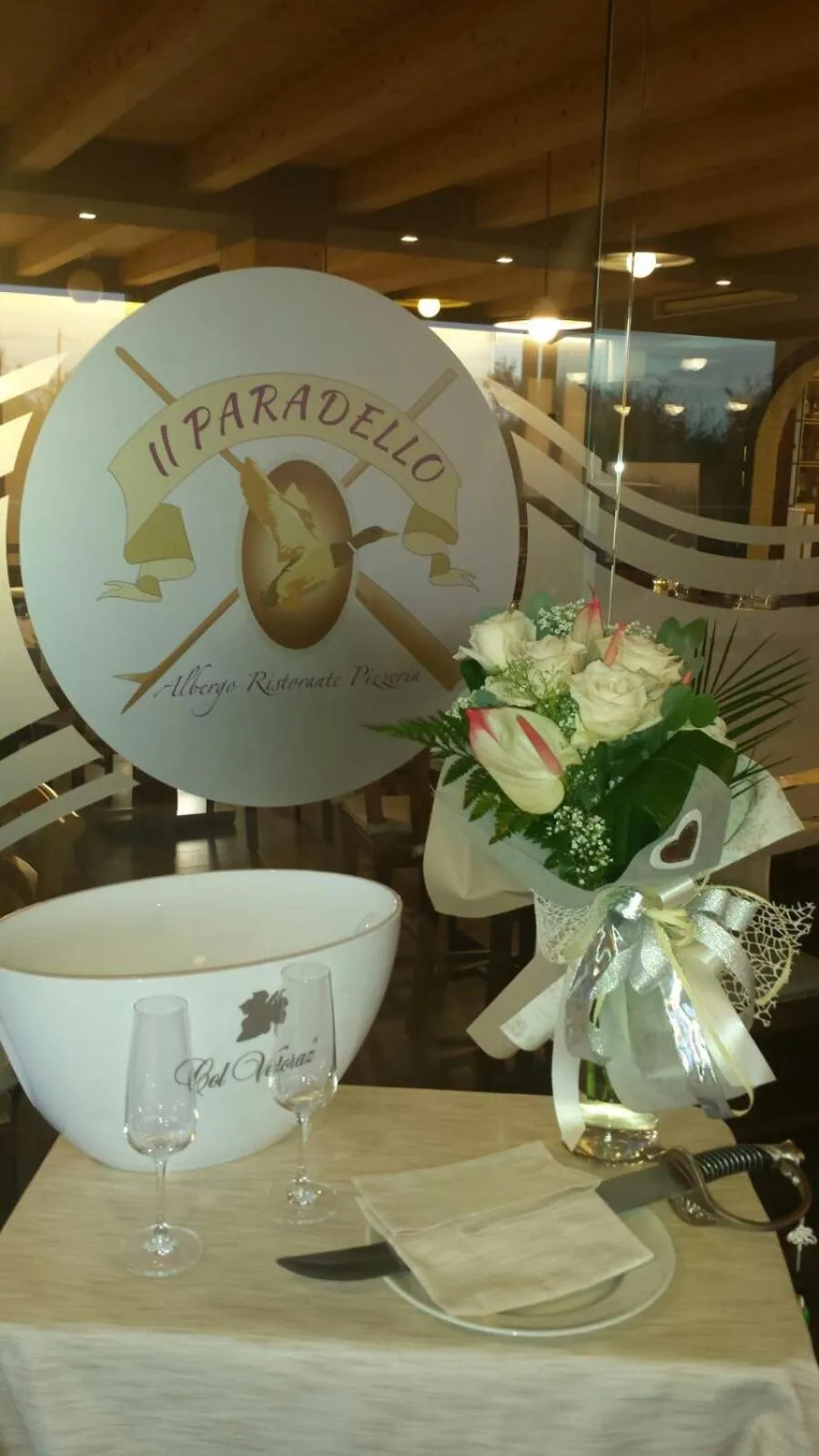 Restaurant/places to eat in Il Paradello Albergo