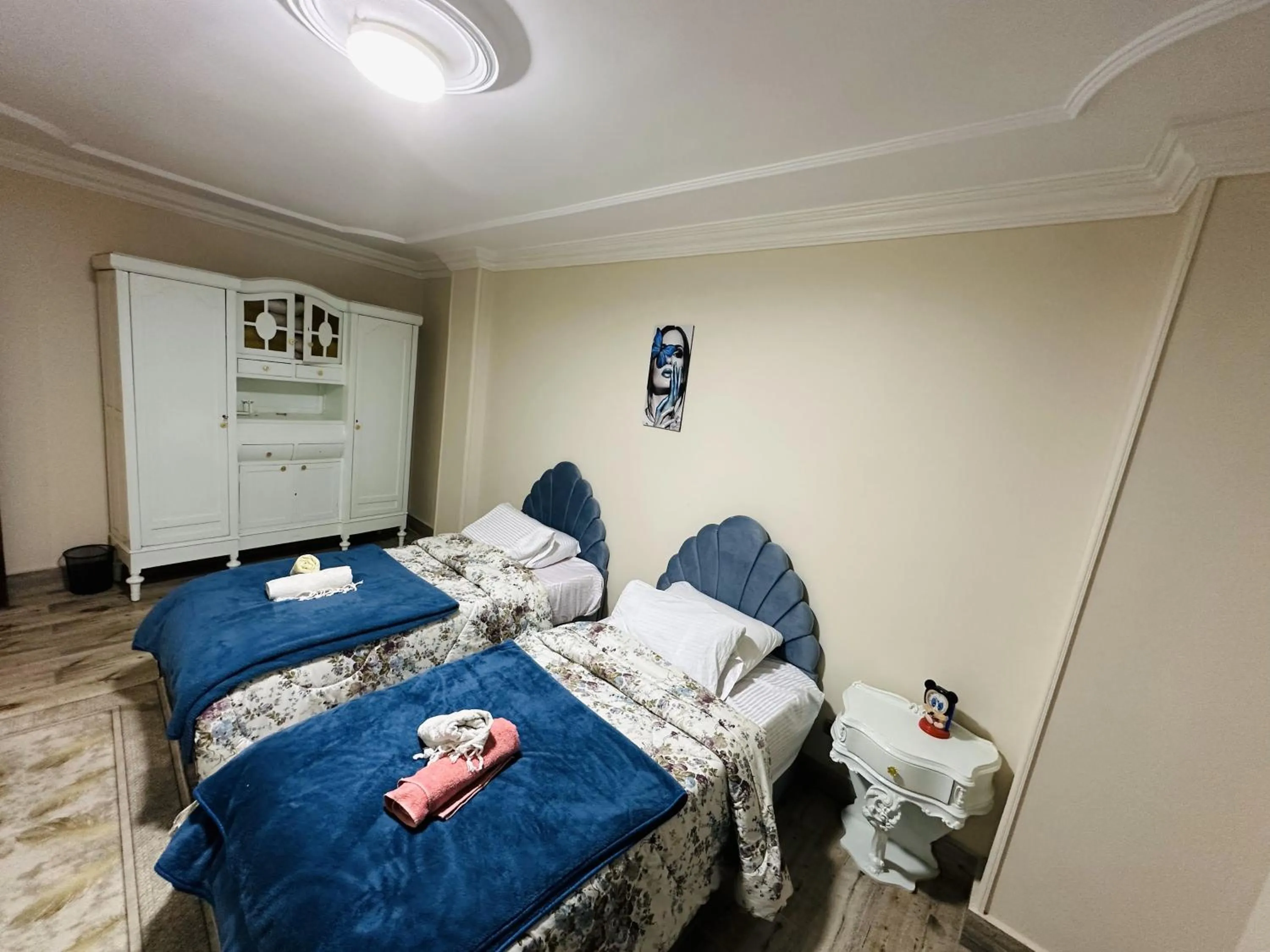 Bed in Queen of the pyramids hotel