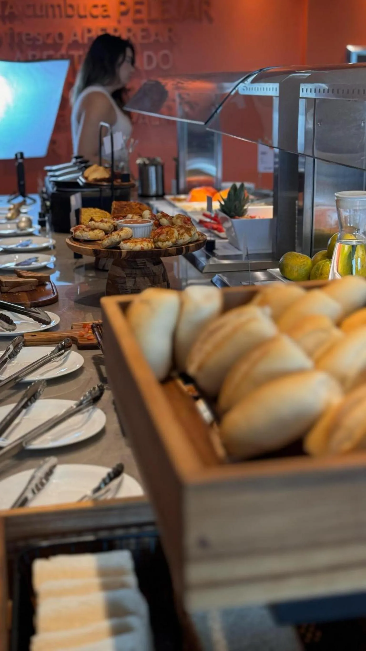 Buffet breakfast in WA HOTEL FORTALEZA