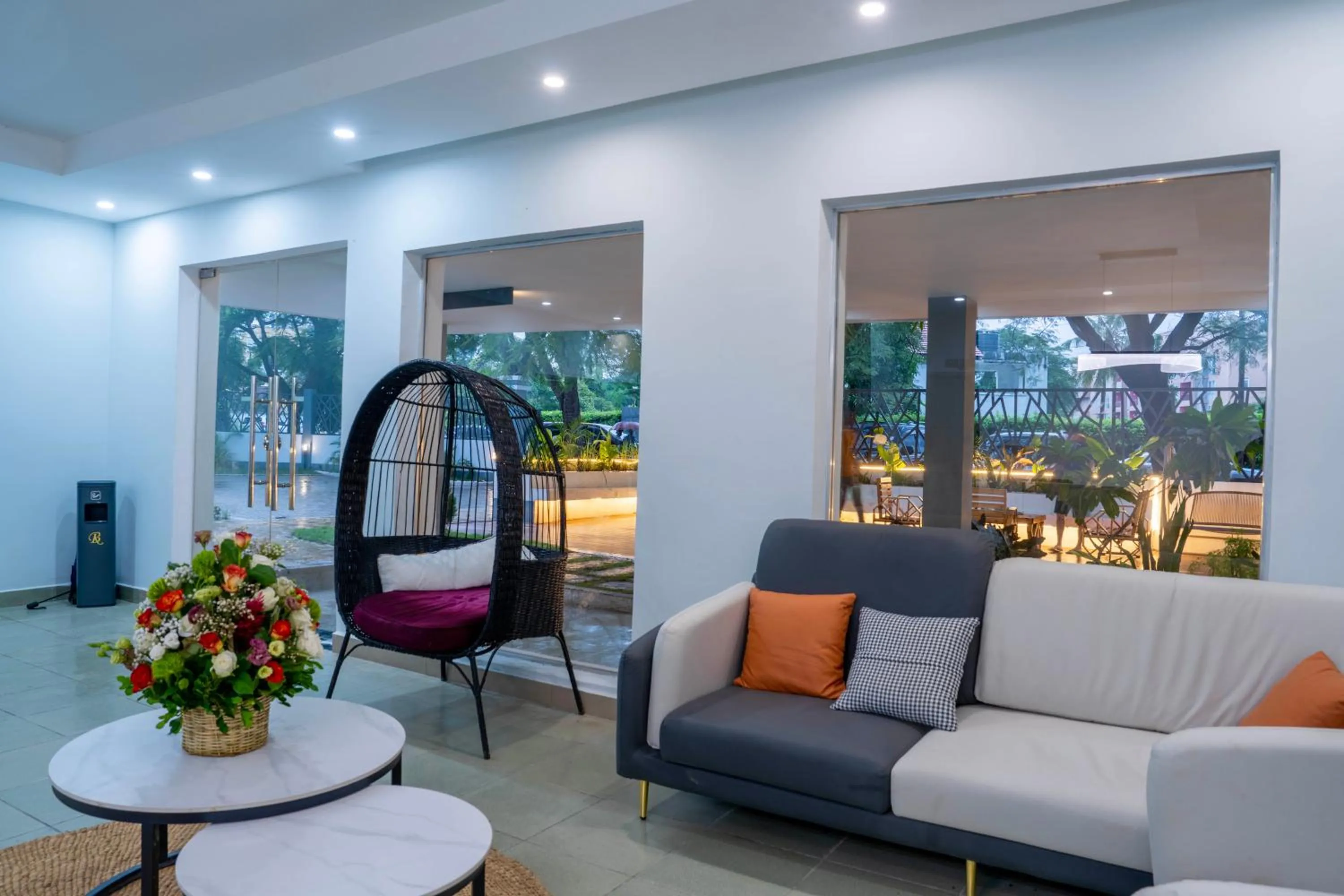 Lobby or reception in No 33 Lodge