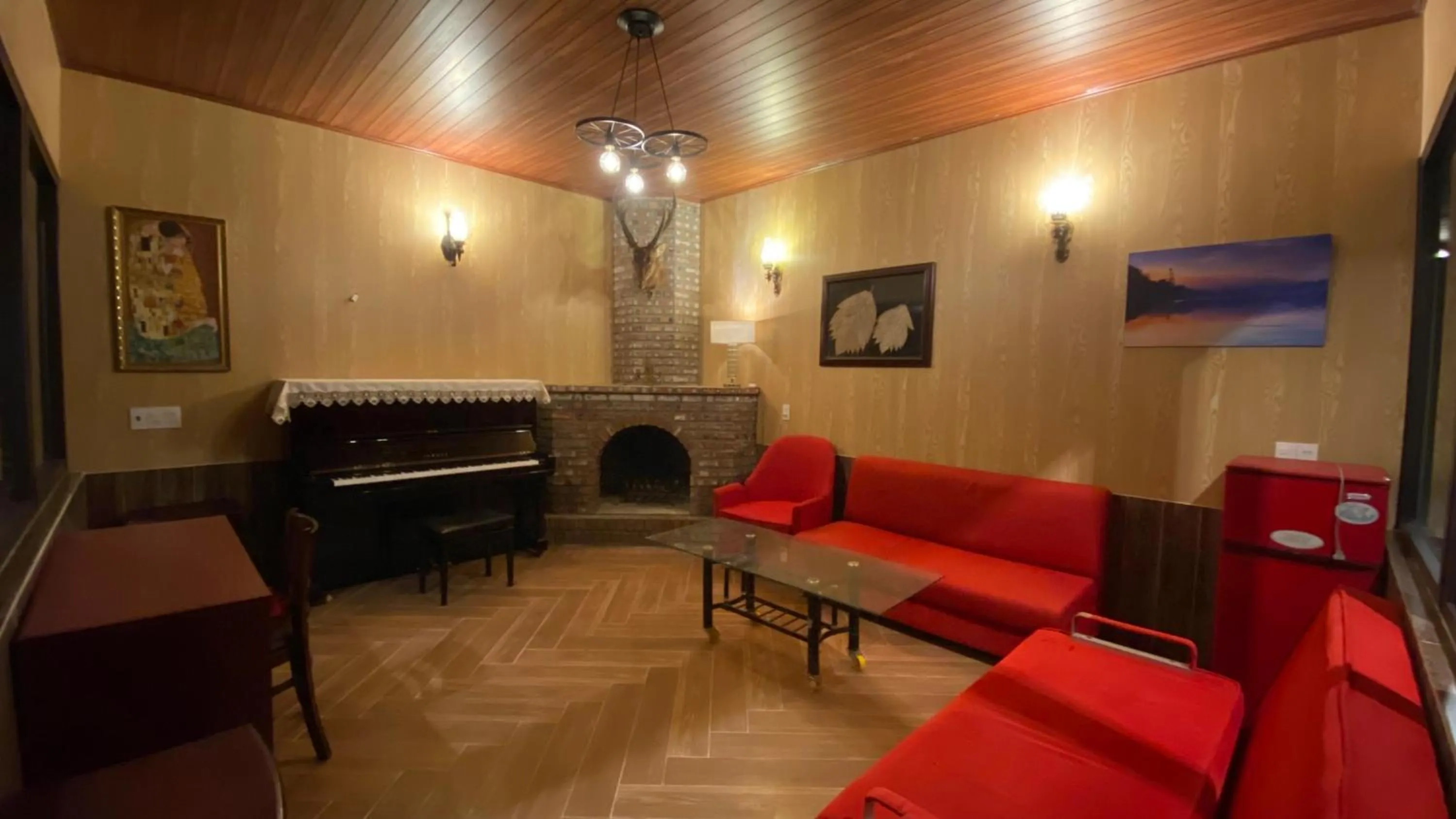 Seating area in Malá home & coffee