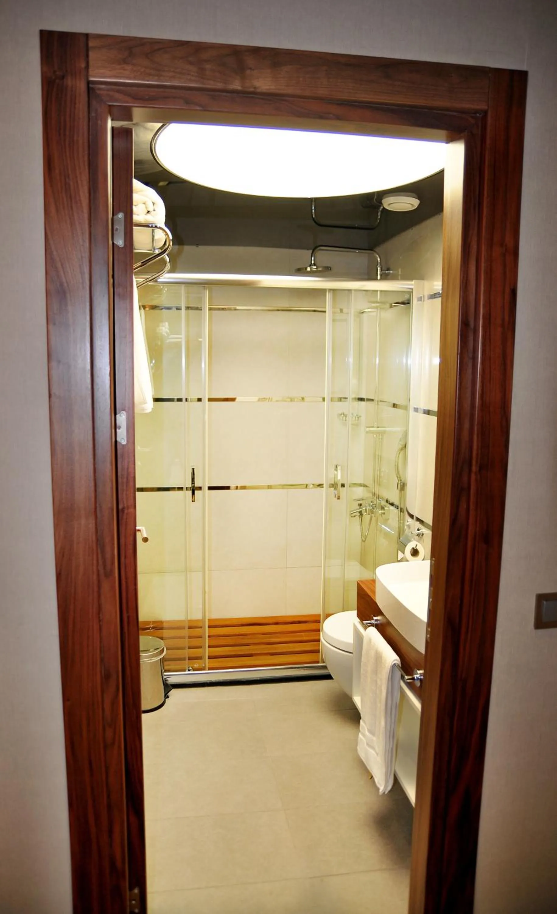 Shower in Avin Hotel