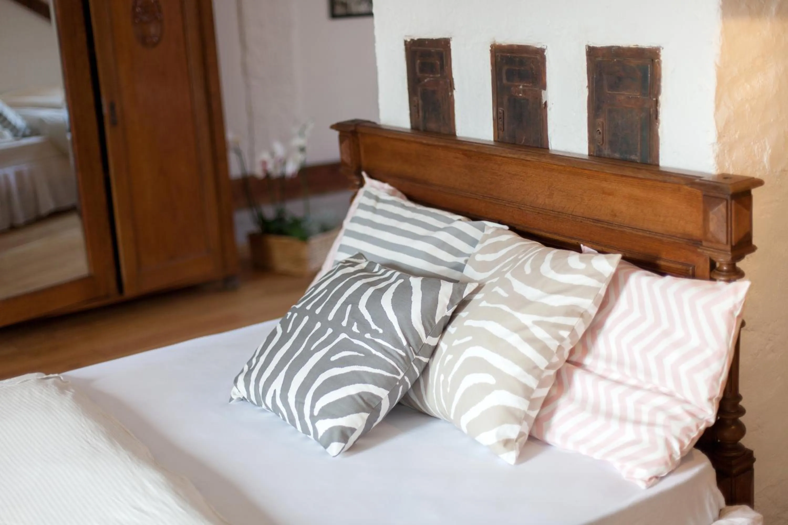 Decorative detail, Bed in Camino Home