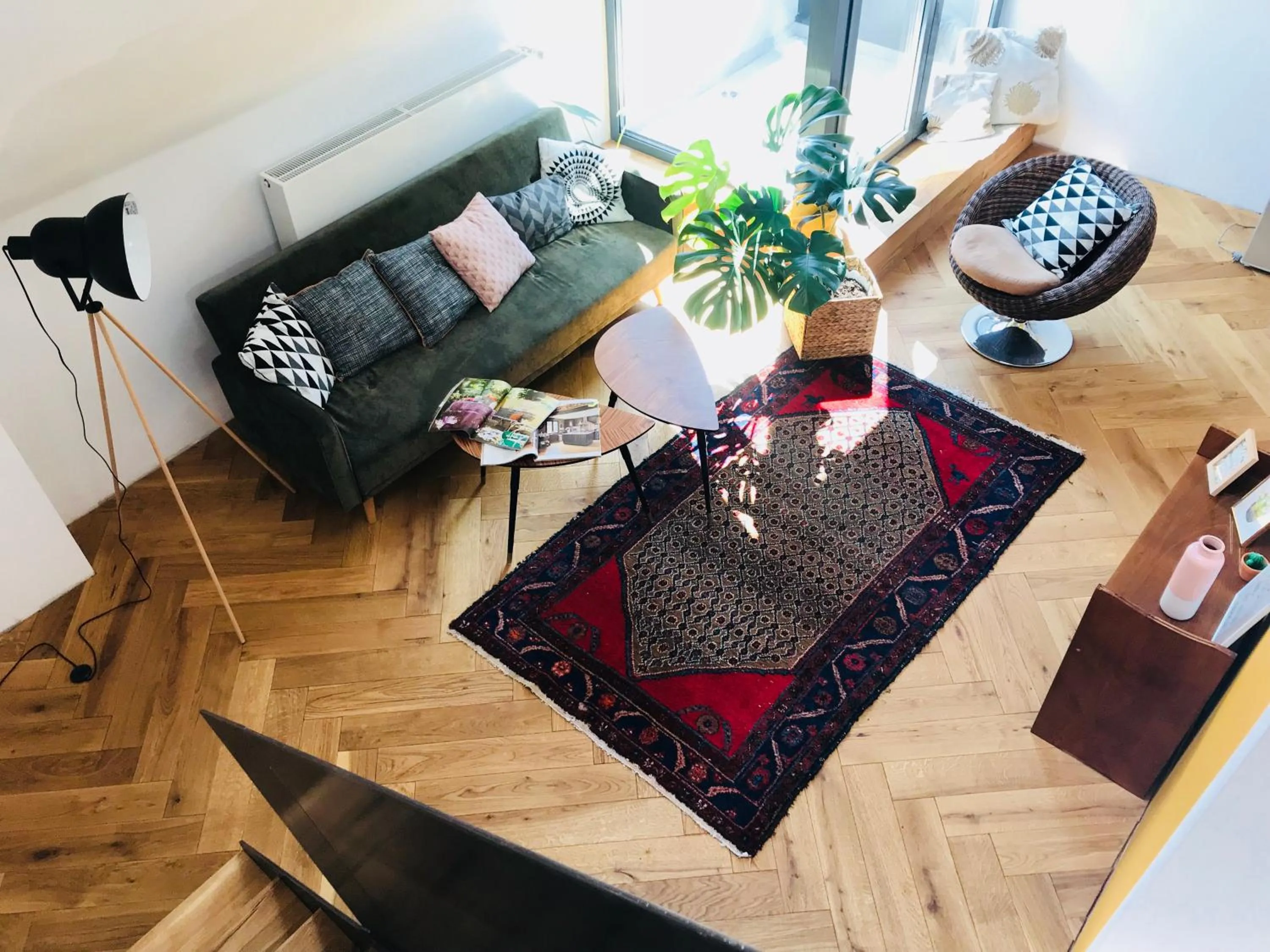 Seating area in Camino Home