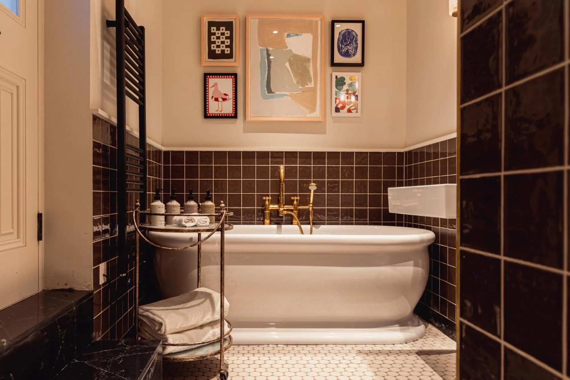 Bathroom in No.124 by GuestHouse, Brighton