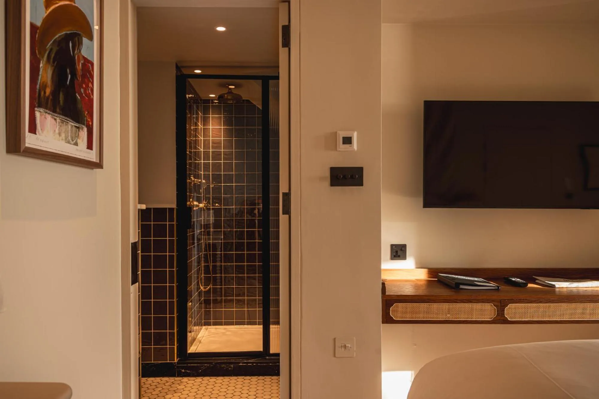 Shower in No.124 by GuestHouse, Brighton