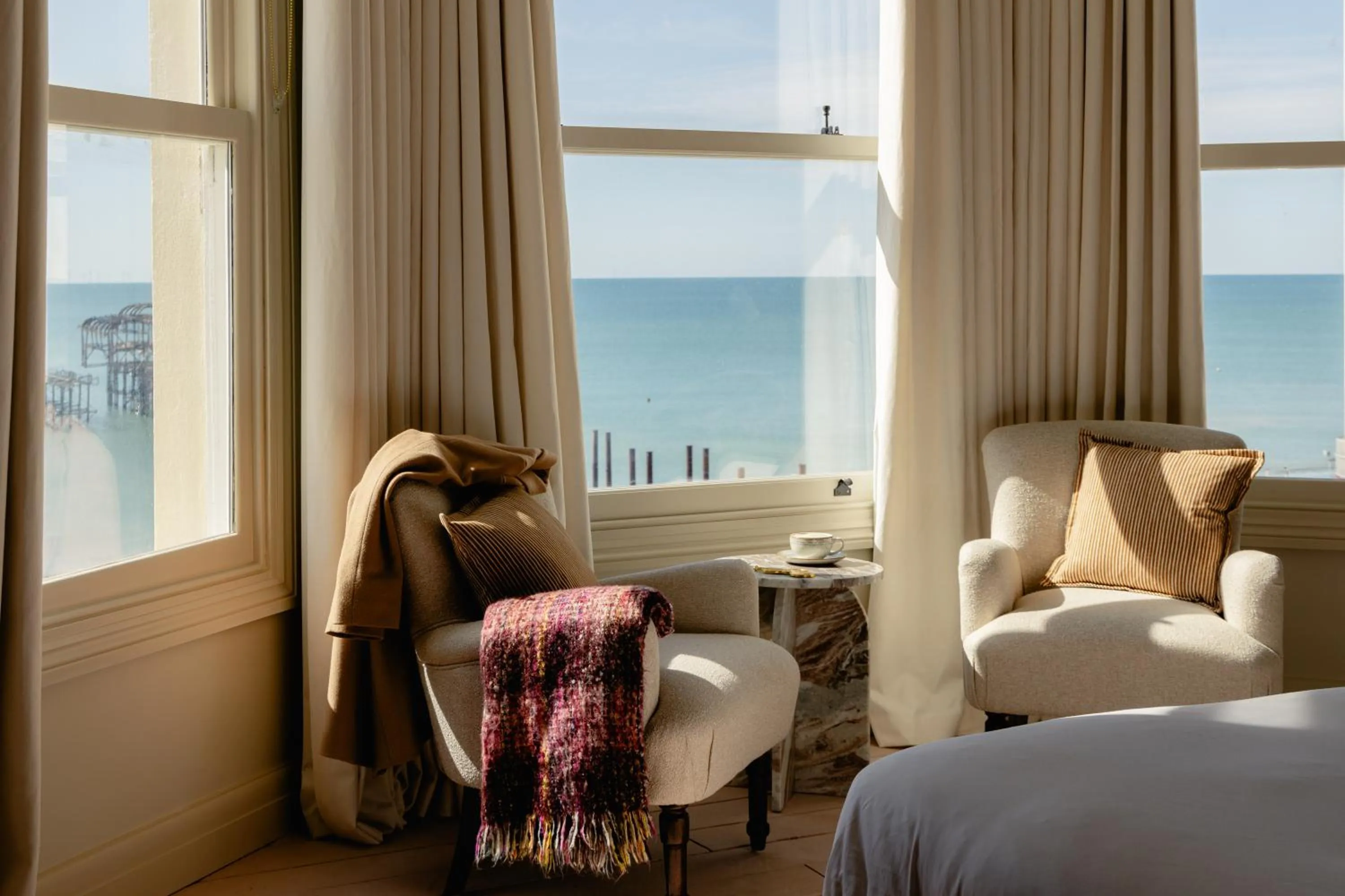 Bedroom, Bed in No.124 by GuestHouse, Brighton