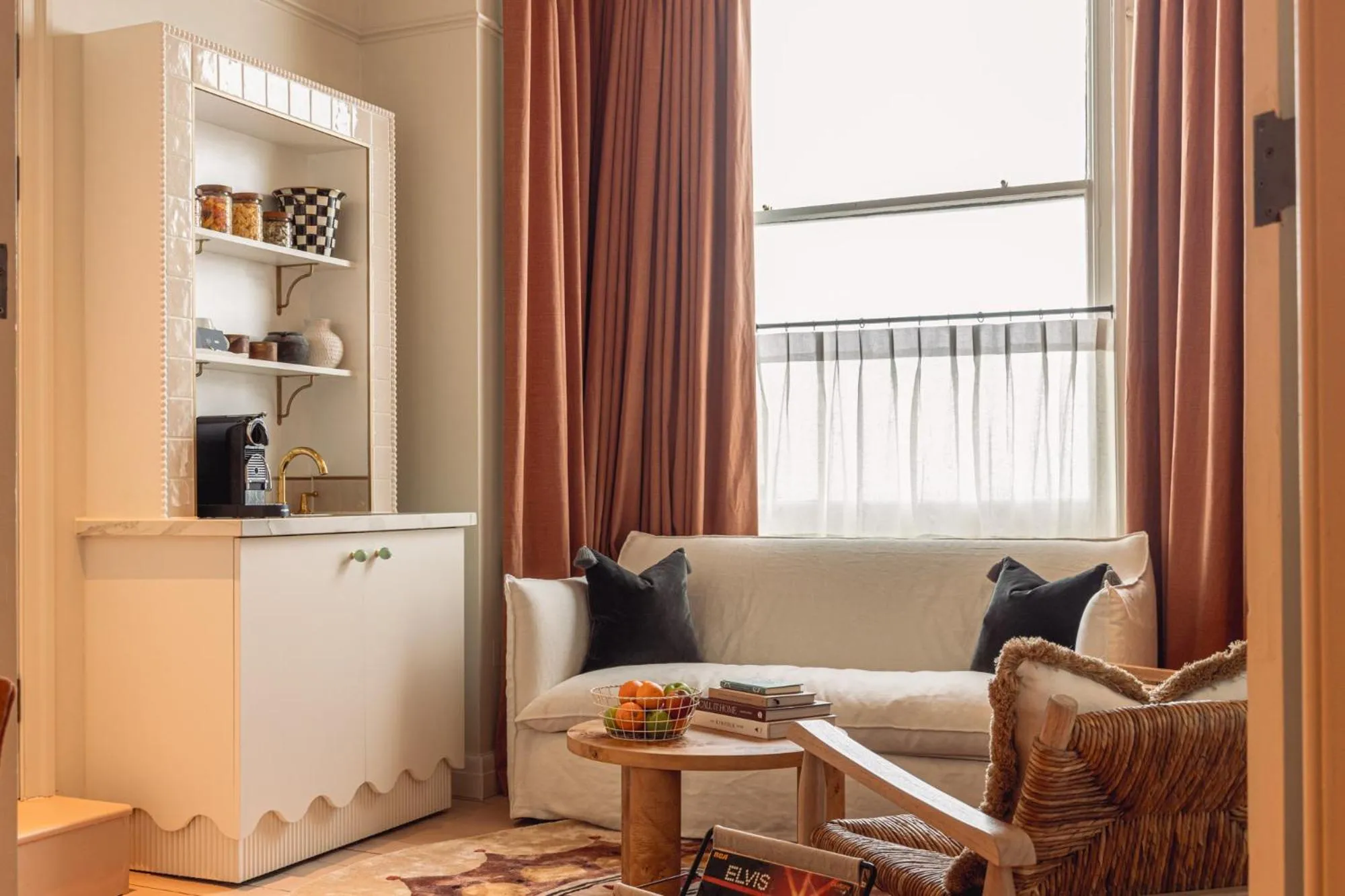 Seating area in No.124 by GuestHouse, Brighton