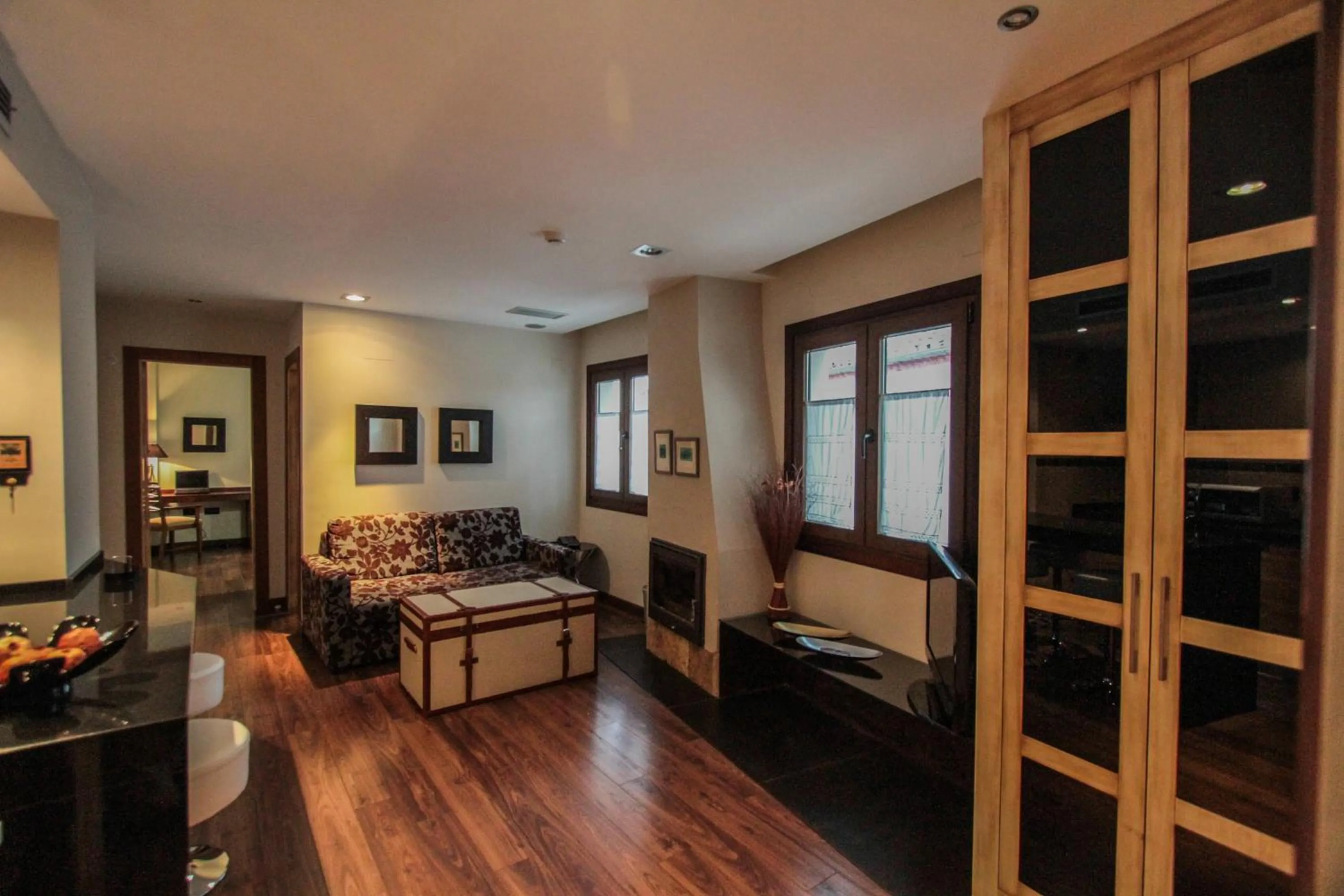 Living room in Apartamentos Turísticos Aguas de Viznar