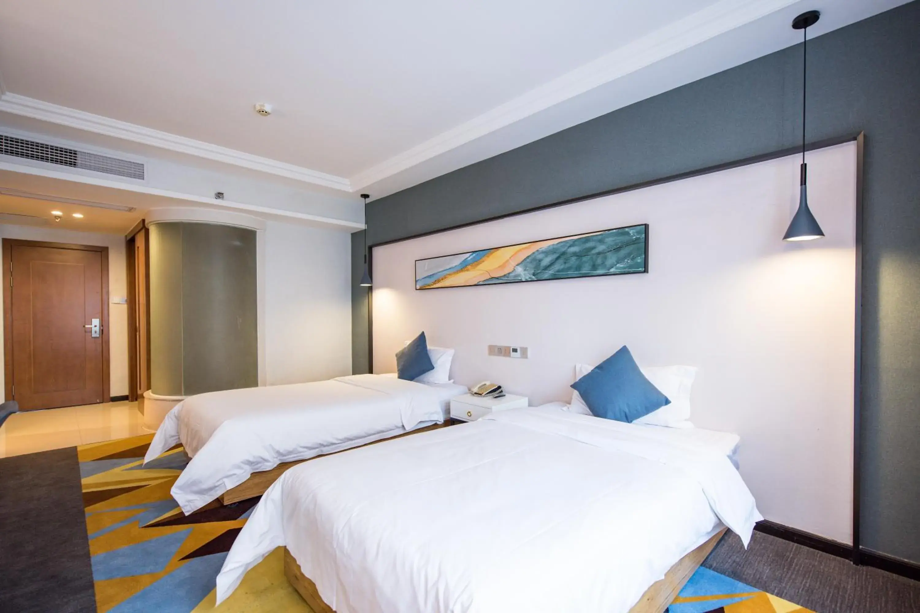 Deluxe Twin Room in Chong Li Hotel Chengdu Deluxe Twin Room in Chong Li Hotel Chengdu