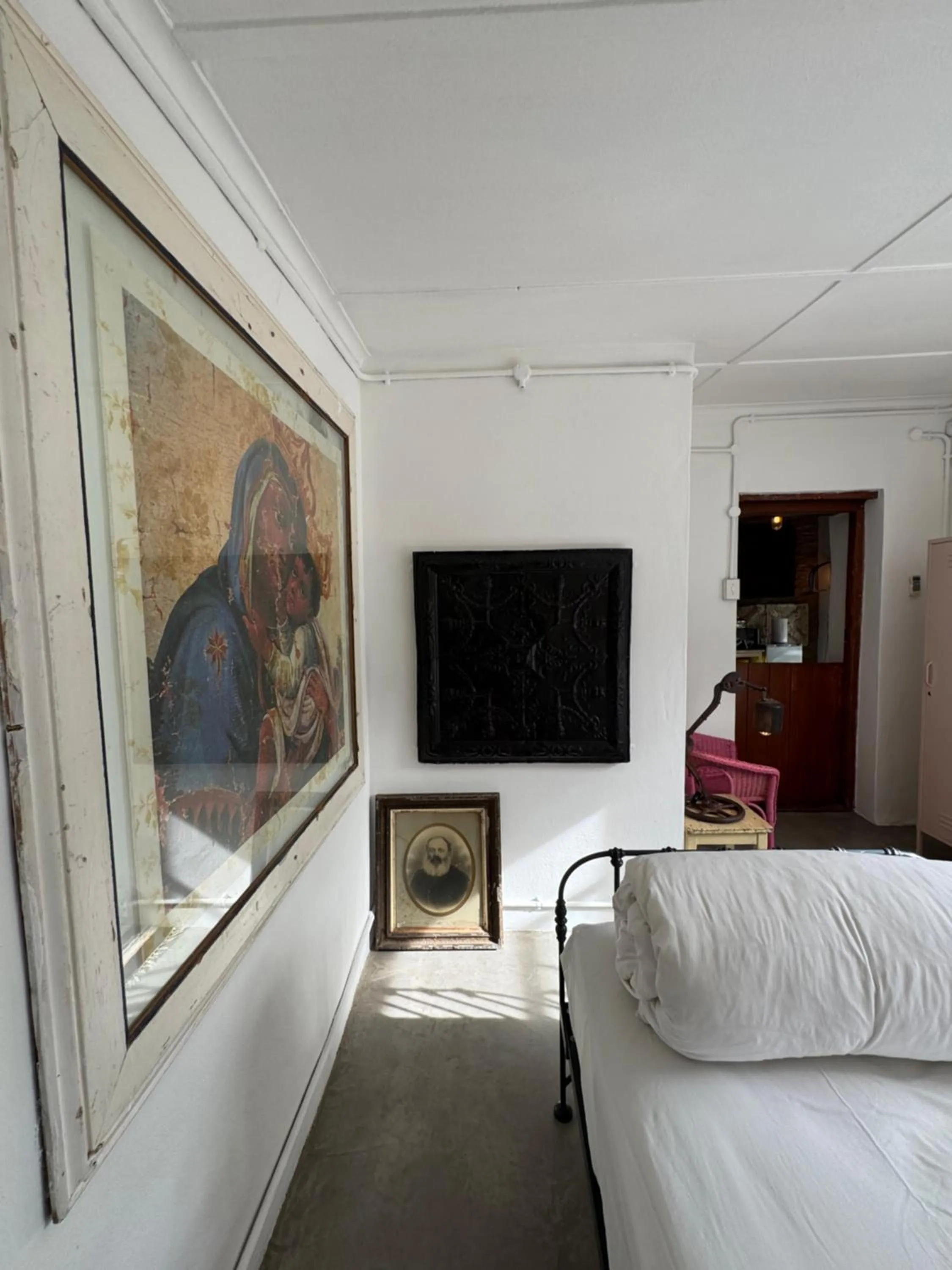 Bedroom, Bed in The Karoo Moon Motel