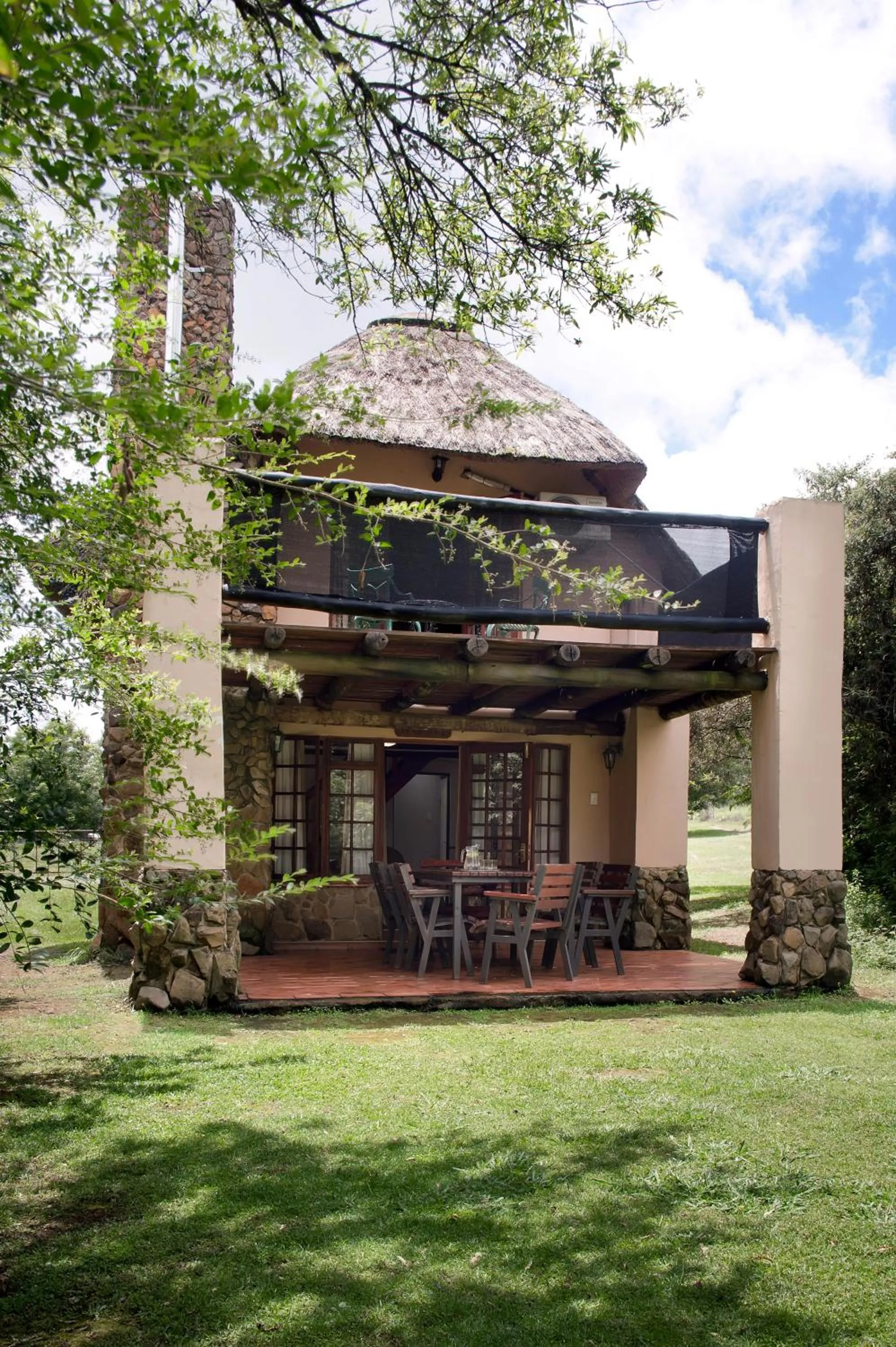 Patio in Ardmore Guest Farm