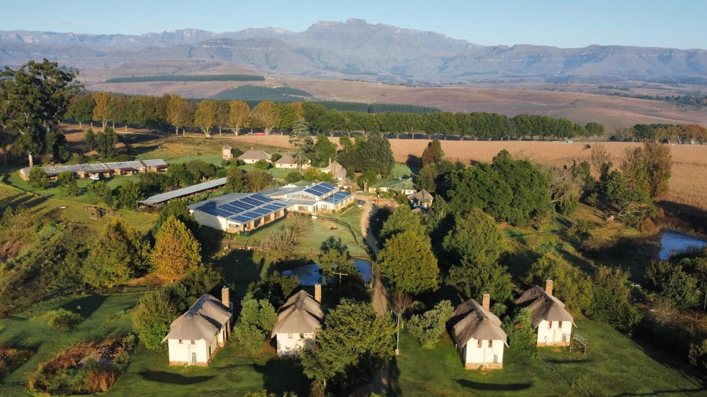 Property building in Ardmore Guest Farm