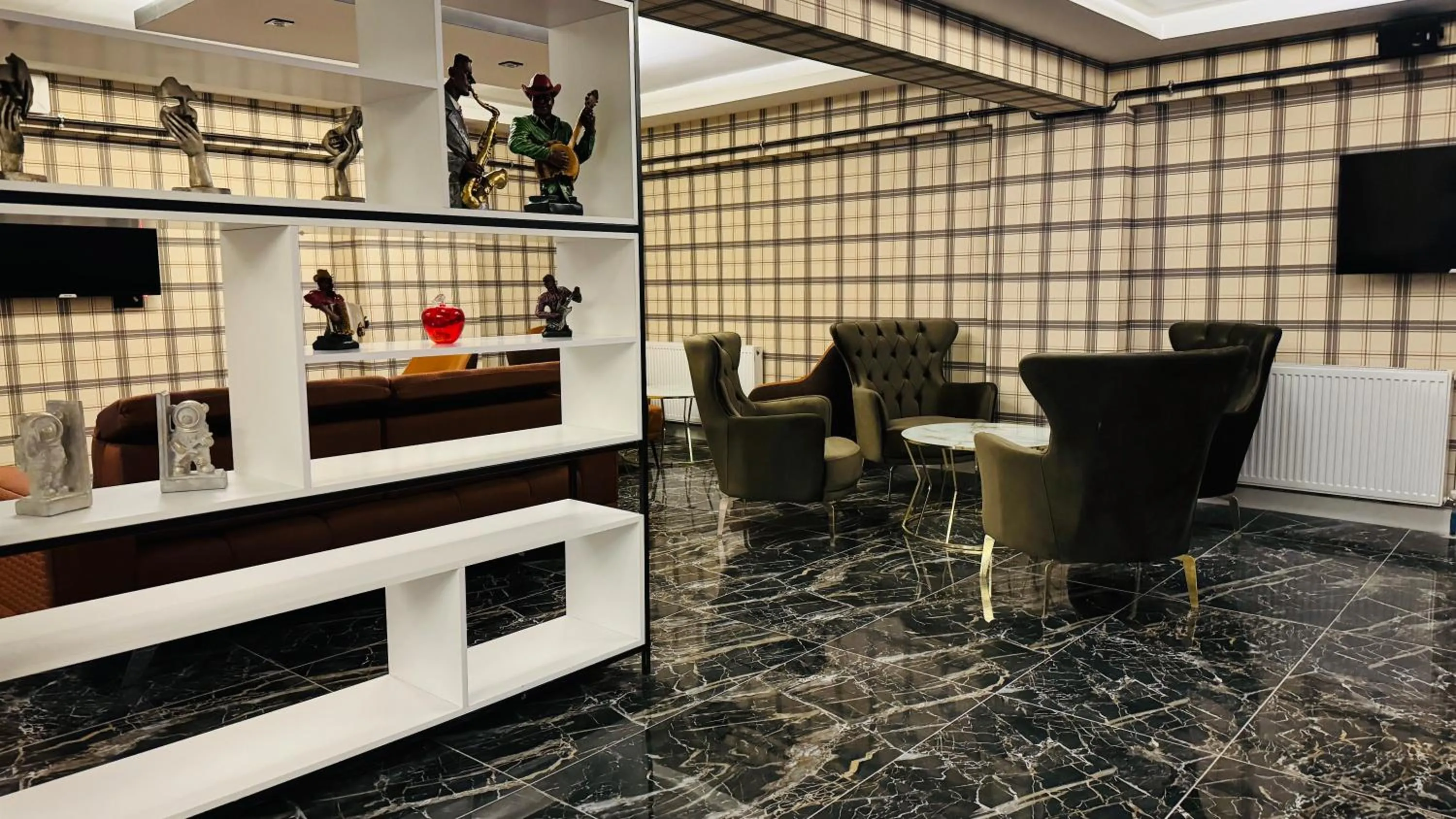 Lobby or reception in El Baboos Hotel