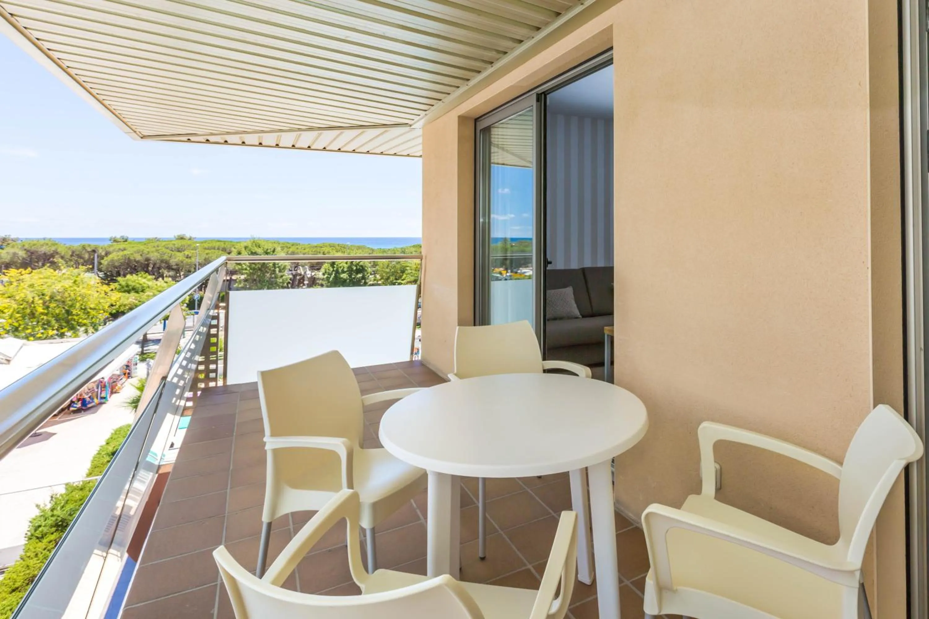 Balcony/Terrace in Aparthotel Odissea Park