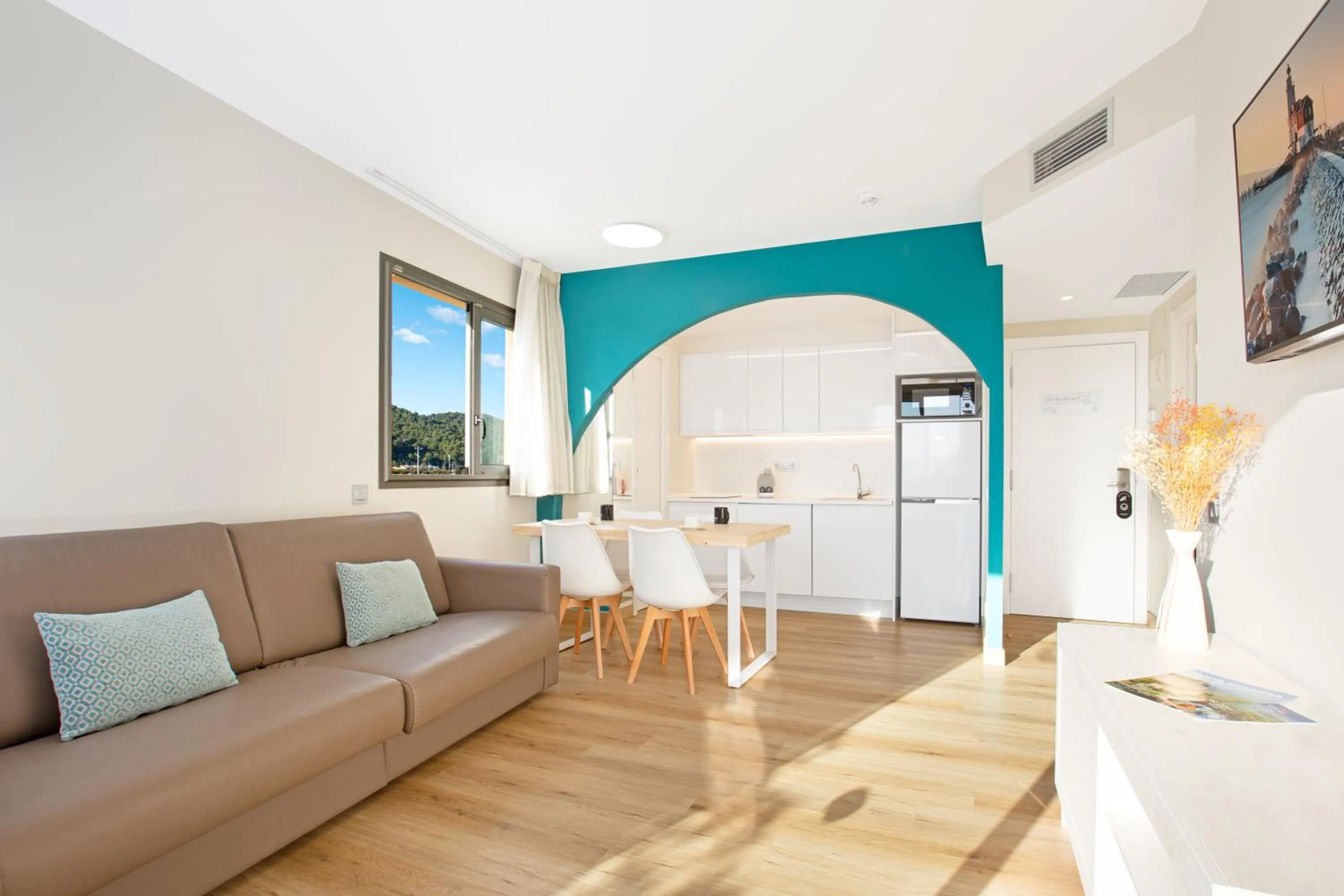 Dining area in Aparthotel Odissea Park