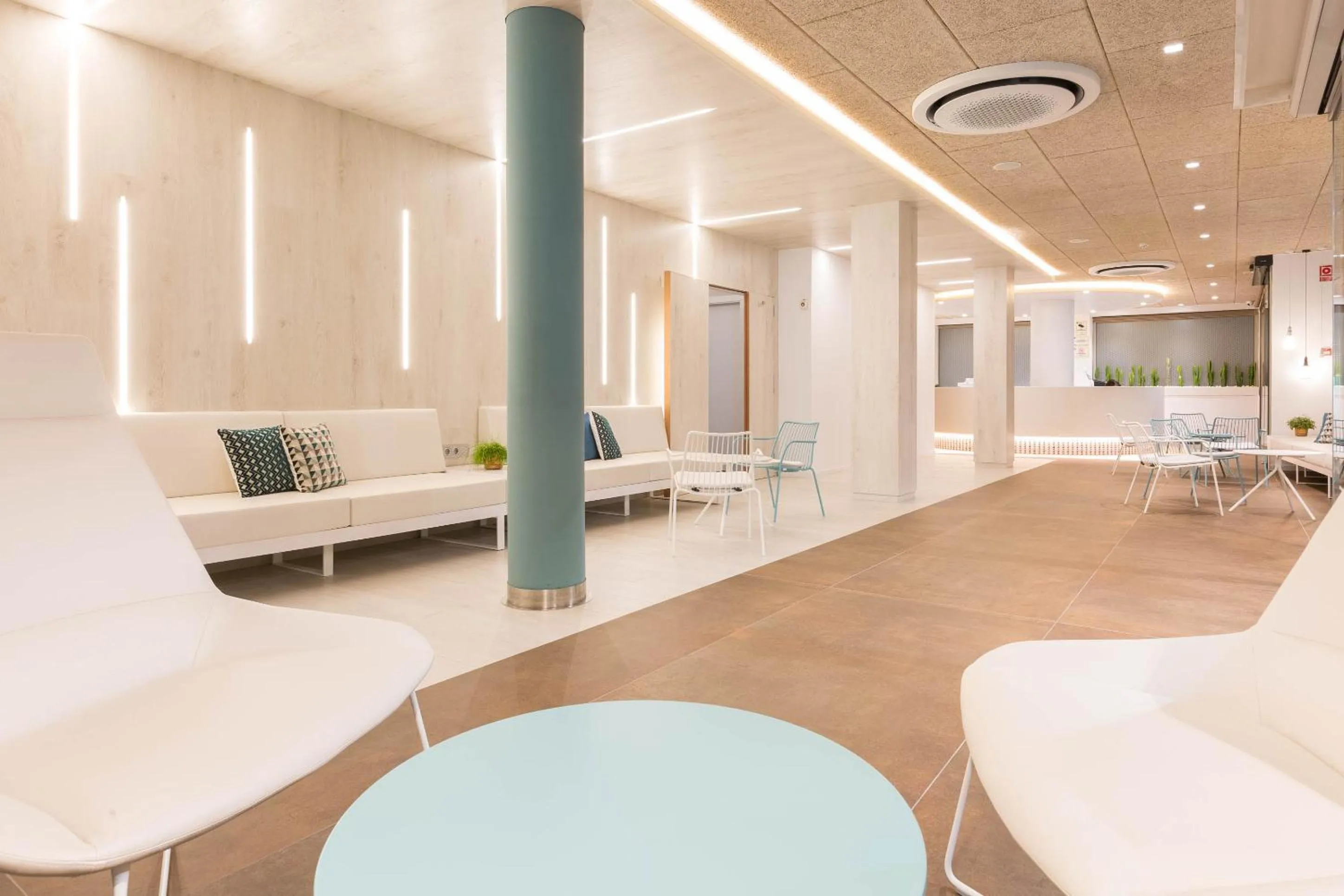 Lobby or reception in Aparthotel Odissea Park