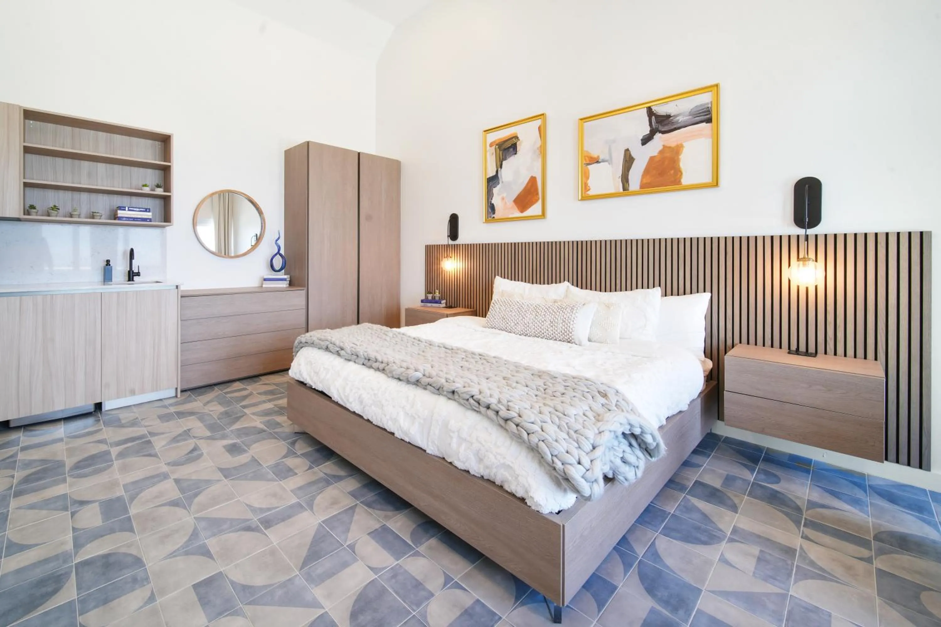 Bed in Cobalt Coast Resort