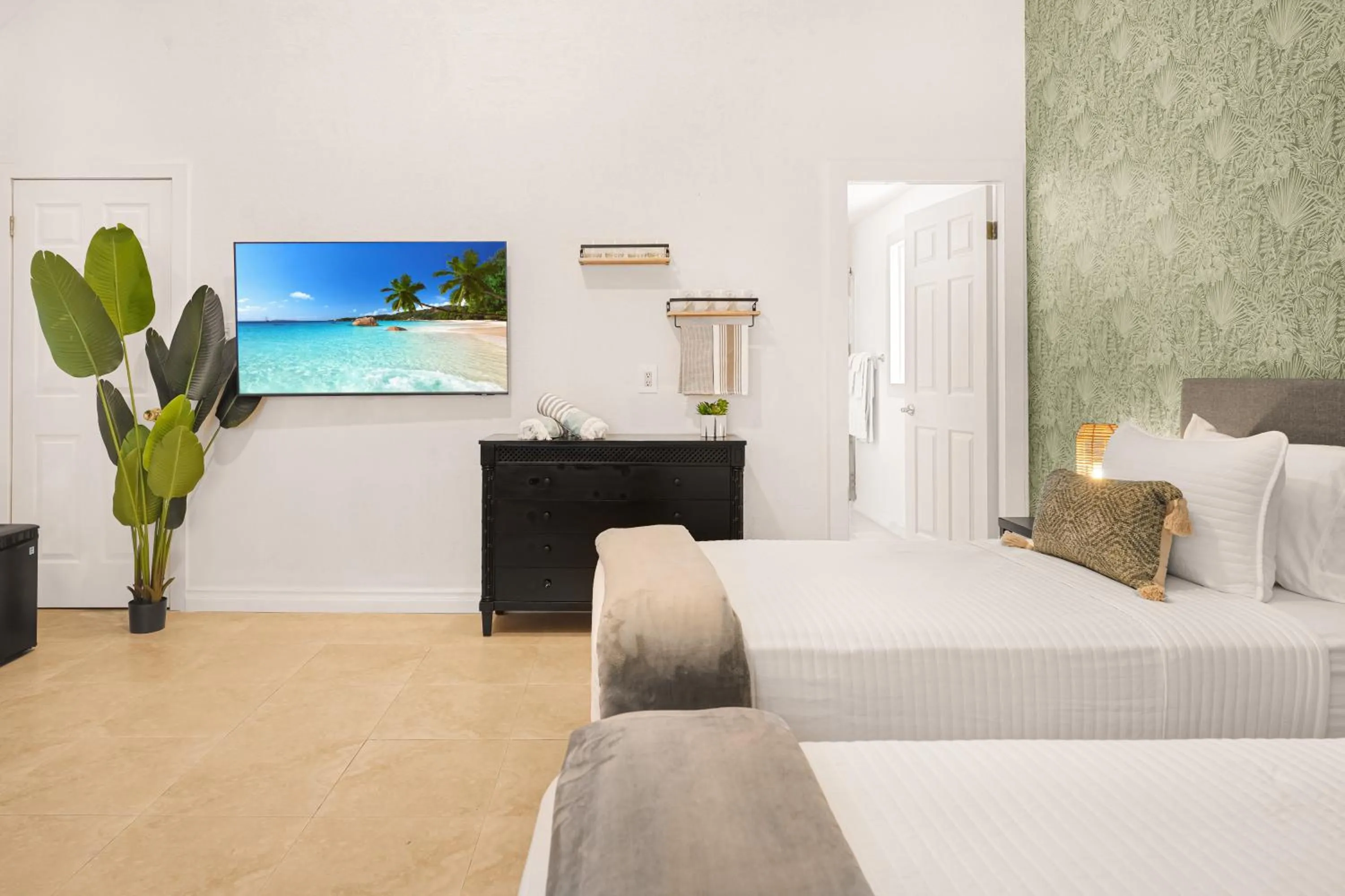 Bed in Cobalt Coast Resort