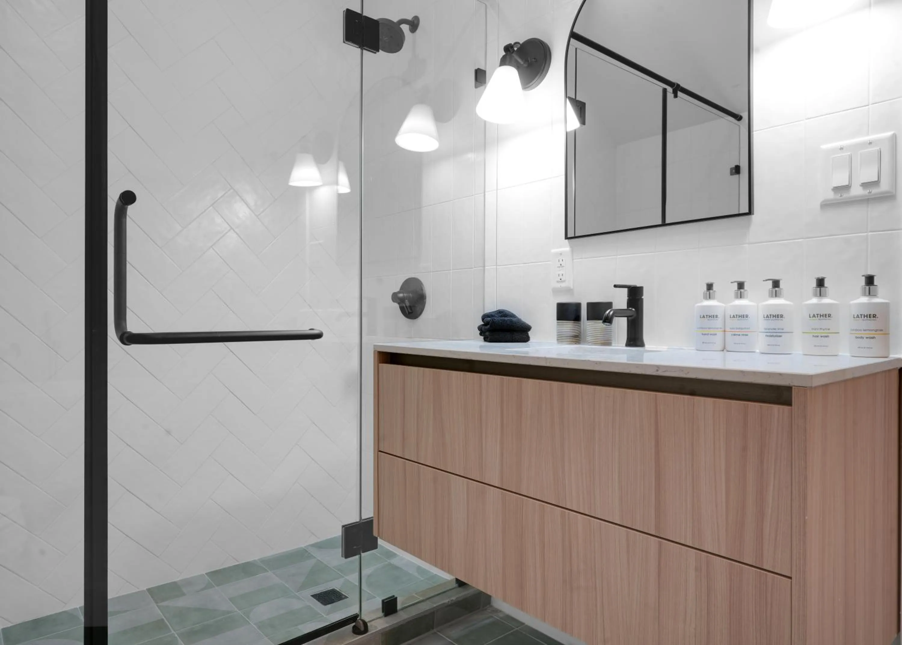 Shower in Cobalt Coast Resort