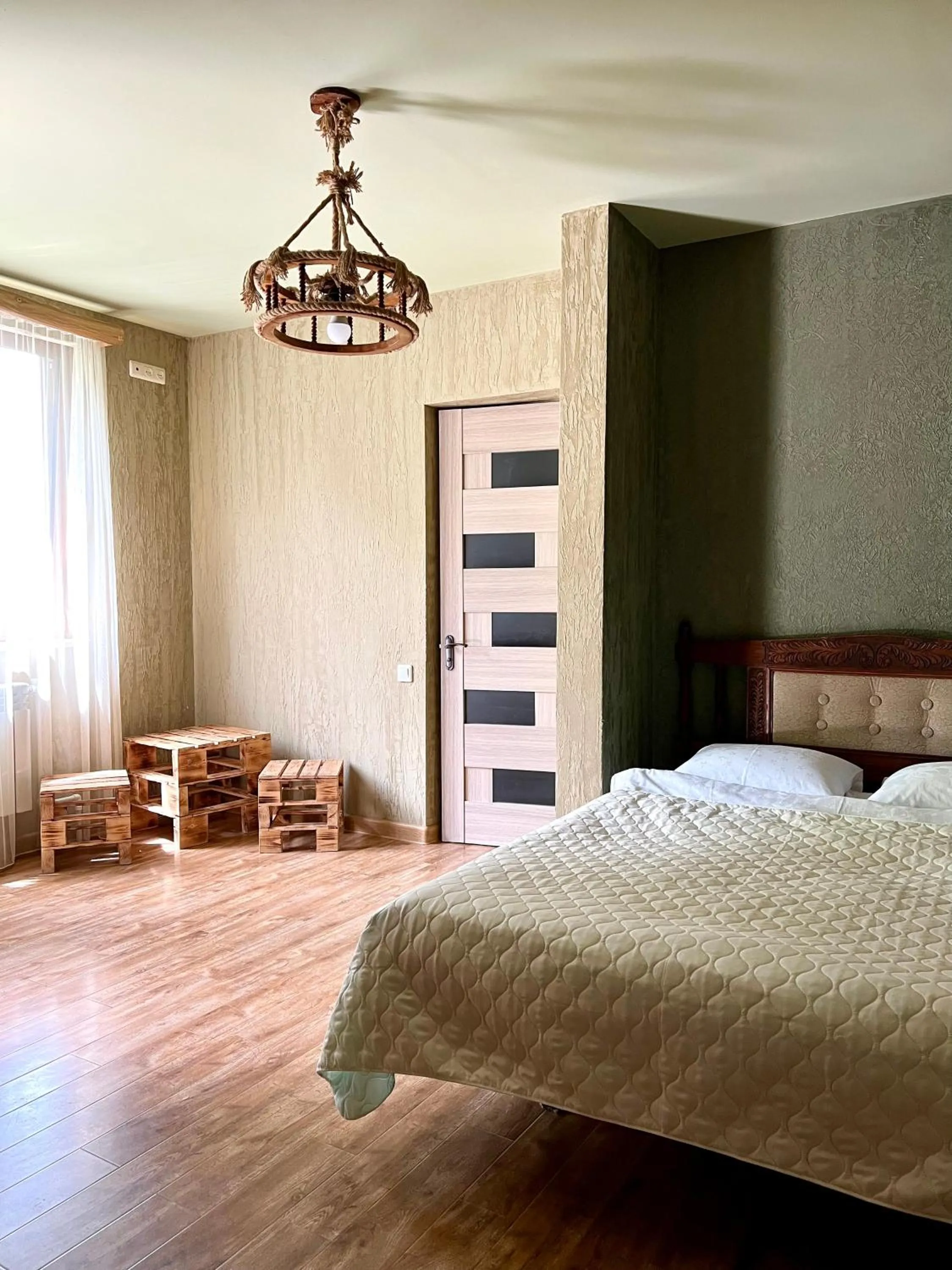 Bed in ARTSIV Guesthouse