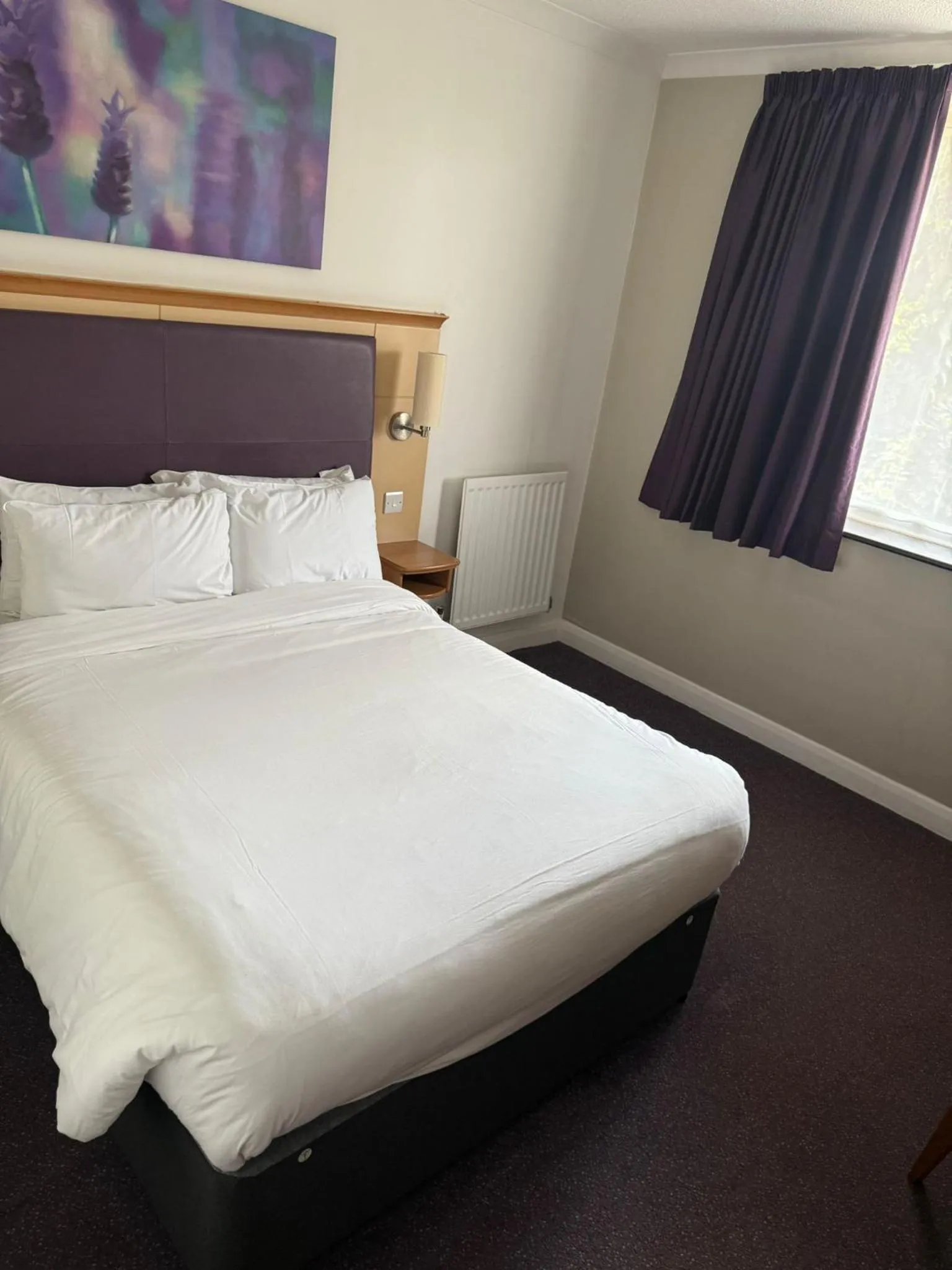 Bed in The Willen Lodge Hotel