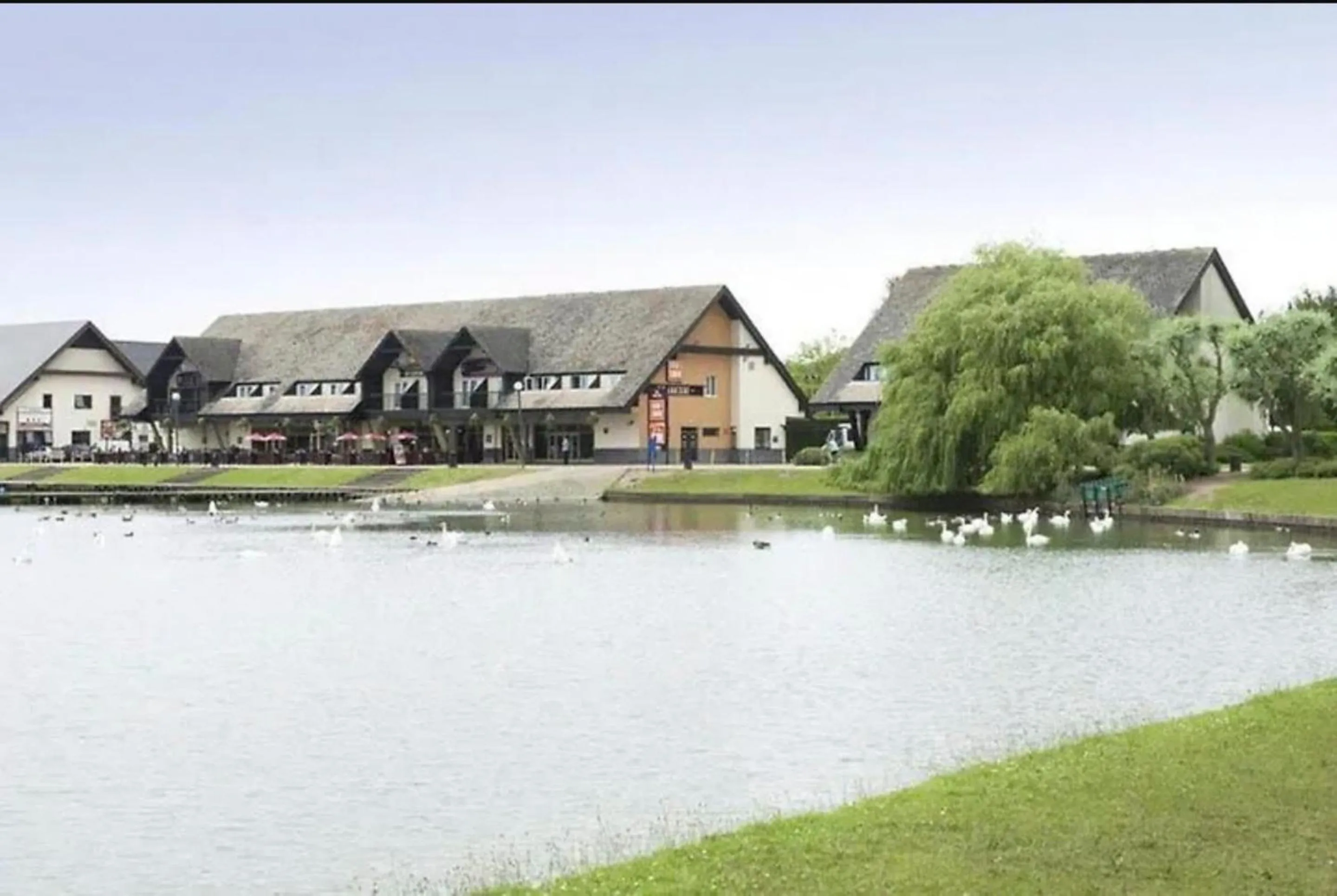 Property building in The Willen Lodge Hotel