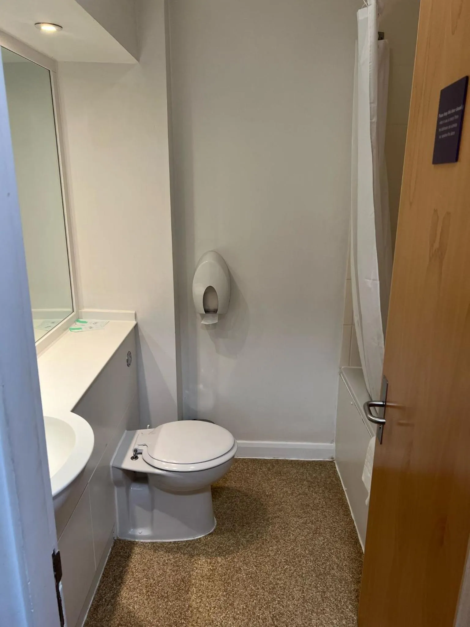 Toilet in The Willen Lodge Hotel