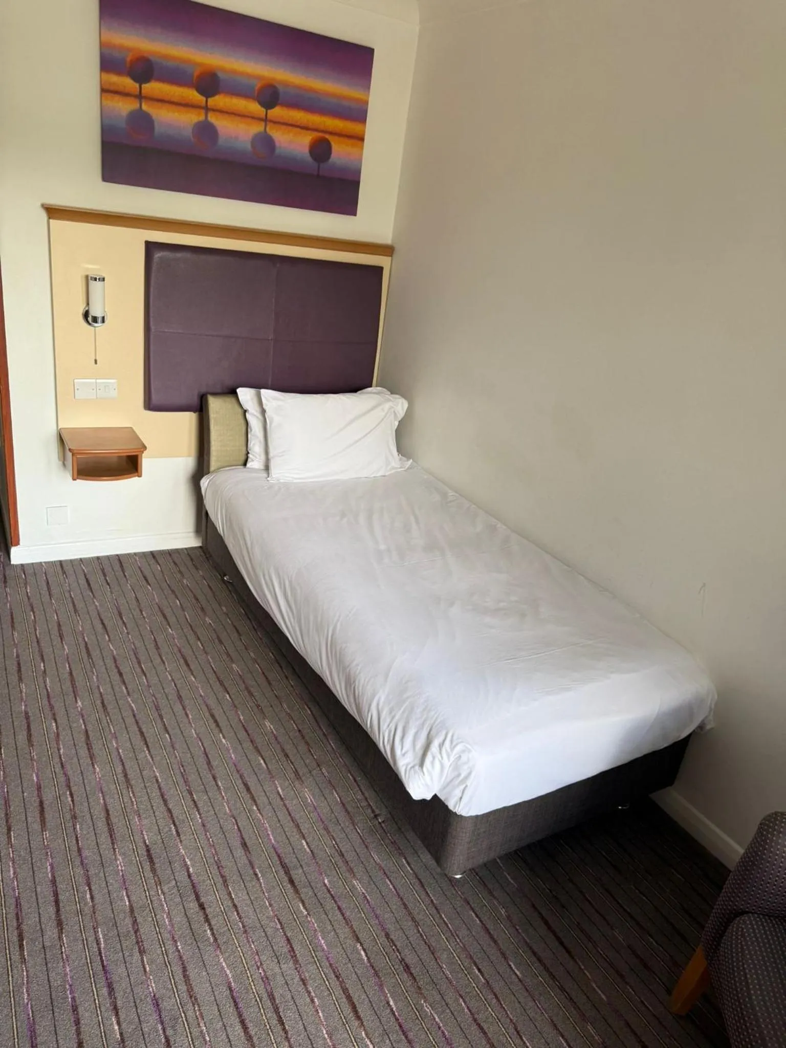 Bed in The Willen Lodge Hotel