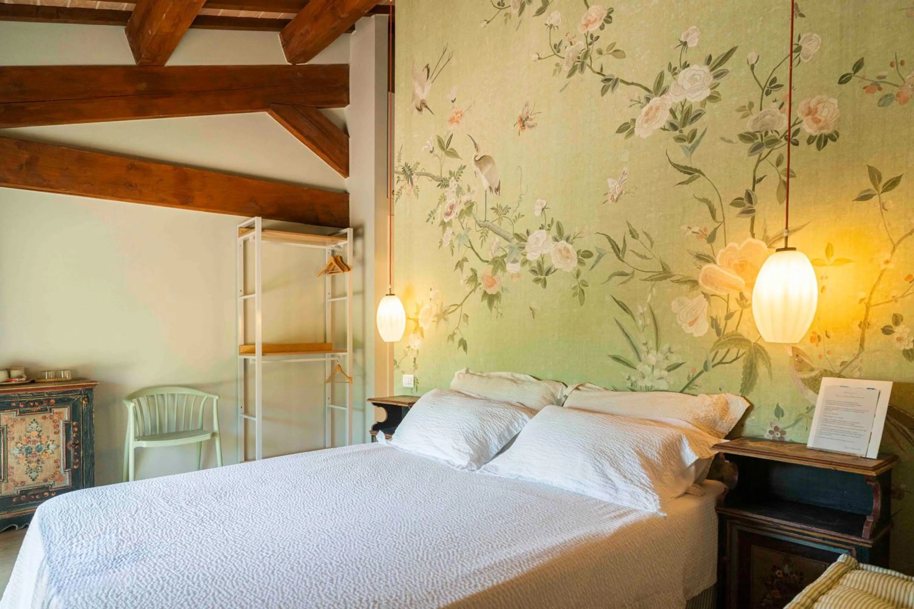 Bed in Tenuta Saiano Resort