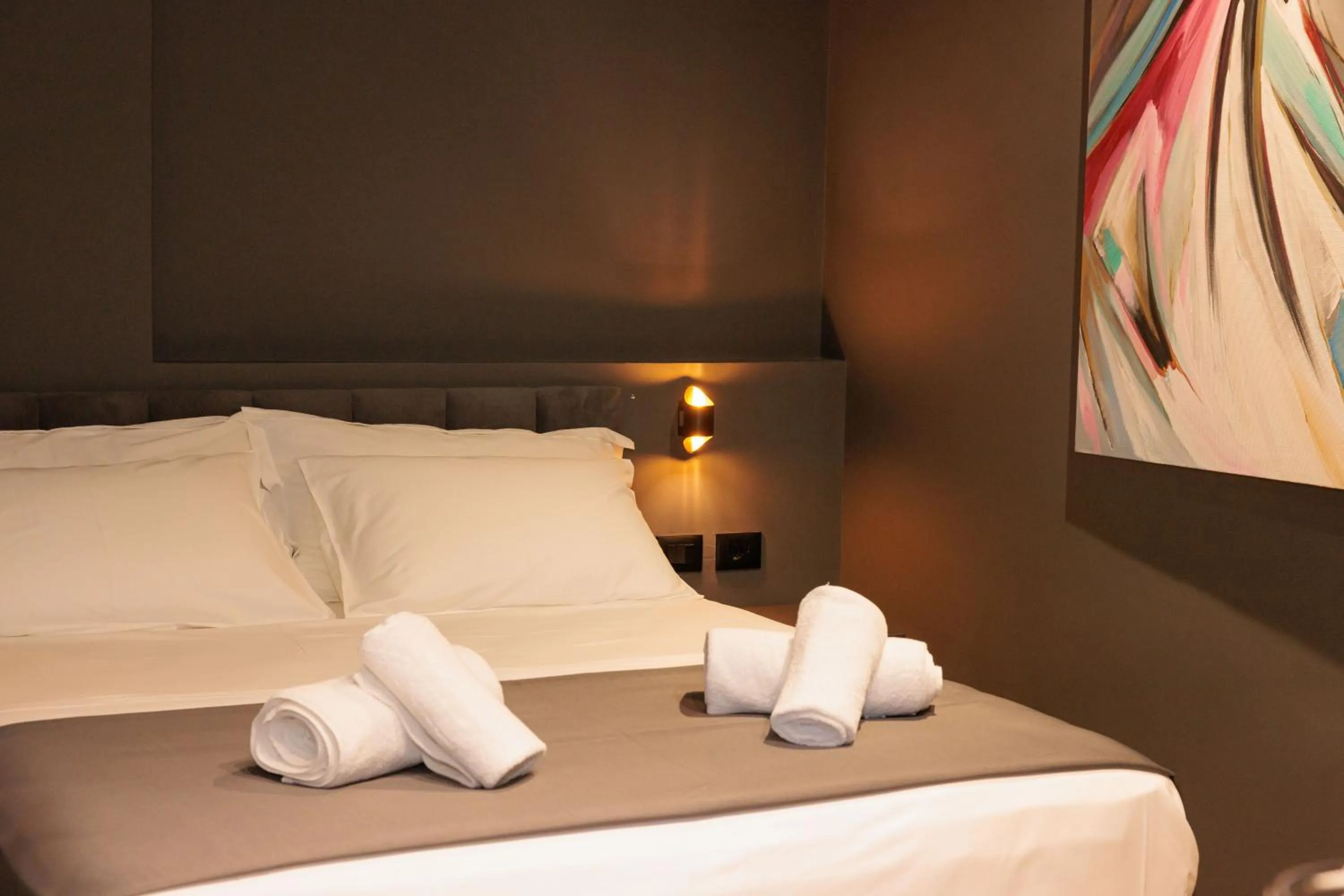 Bed in Hotel Bel Ami Tirana