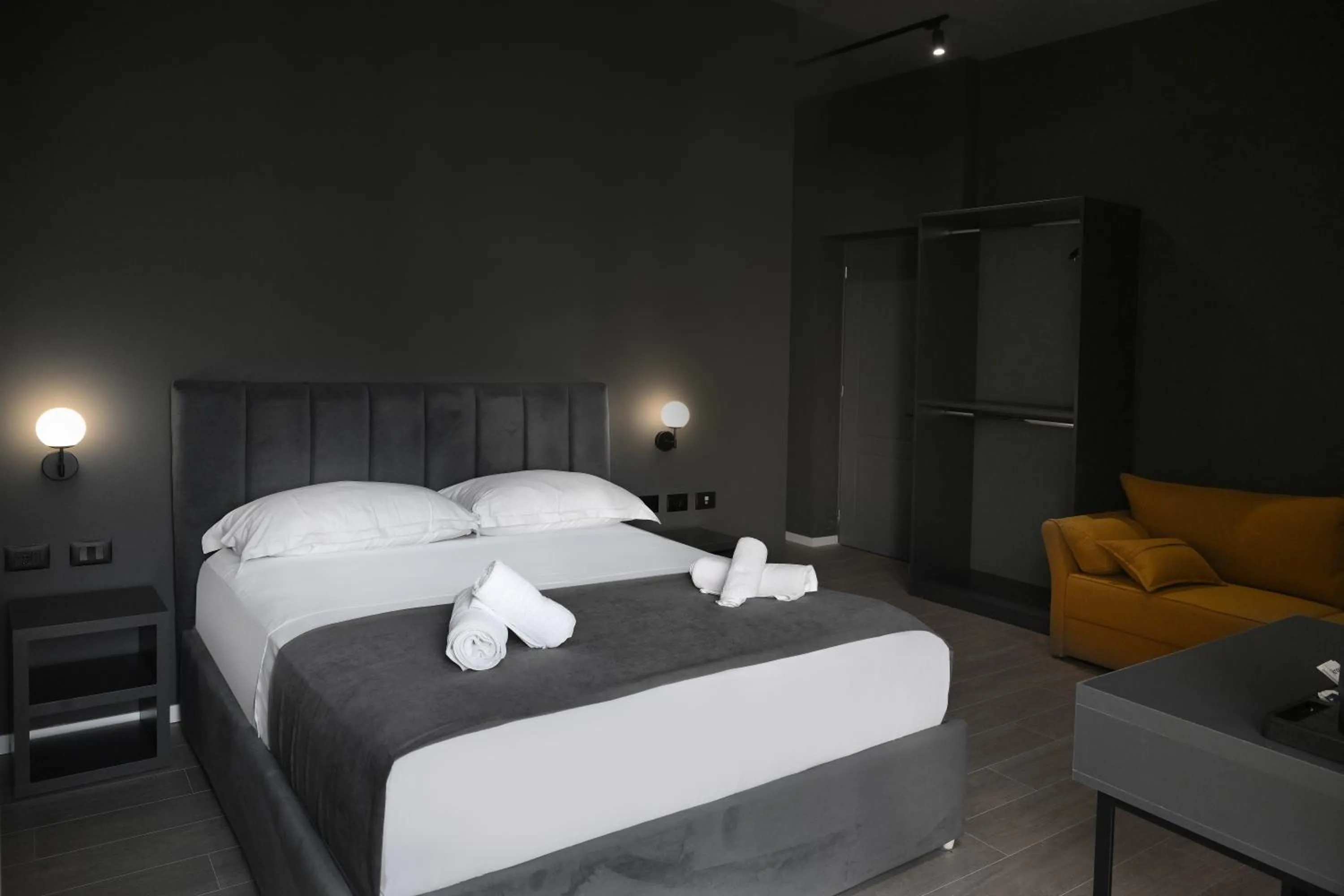 Bed in Hotel Bel Ami Tirana