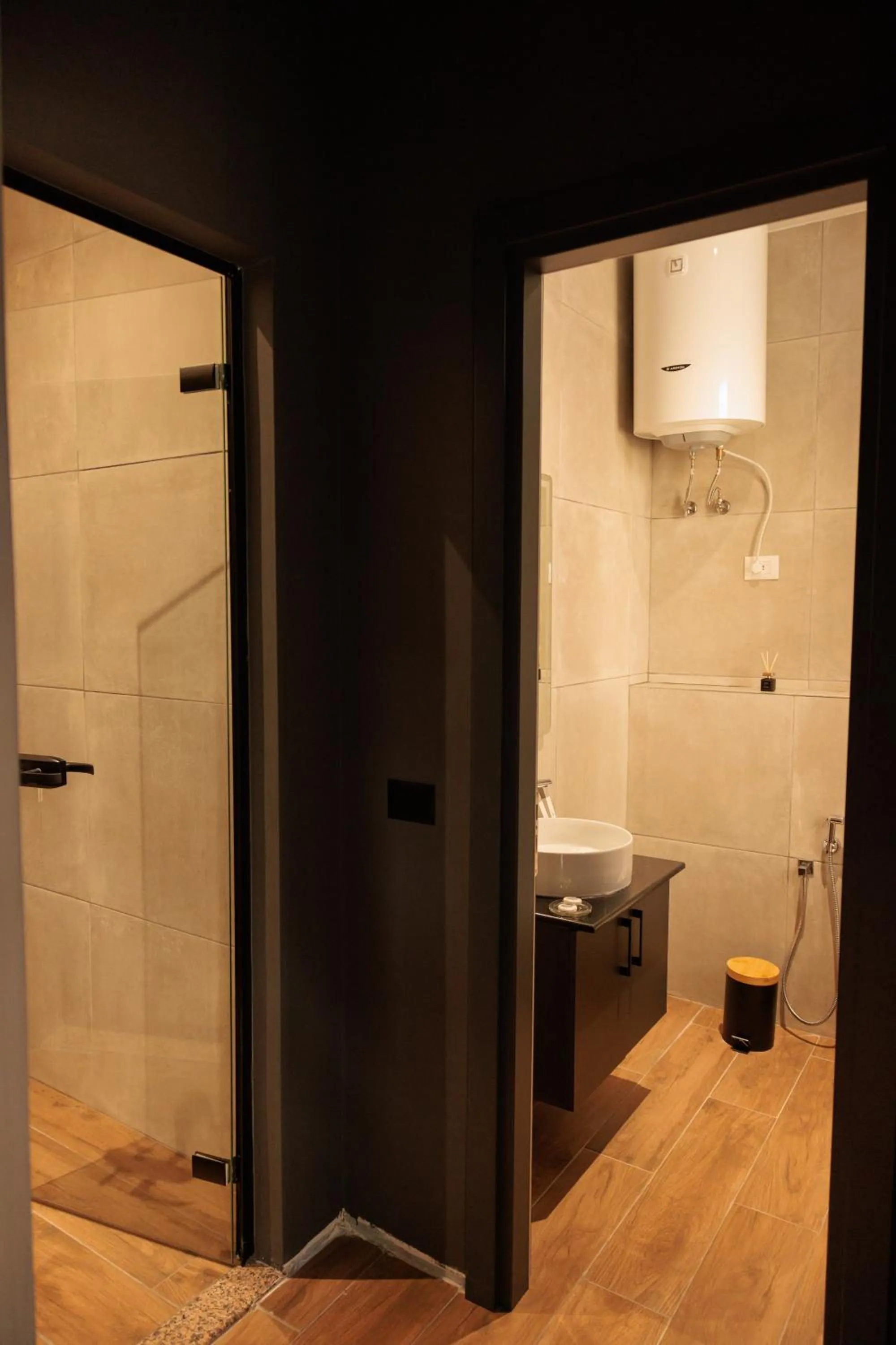 Shower in Hotel Bel Ami Tirana