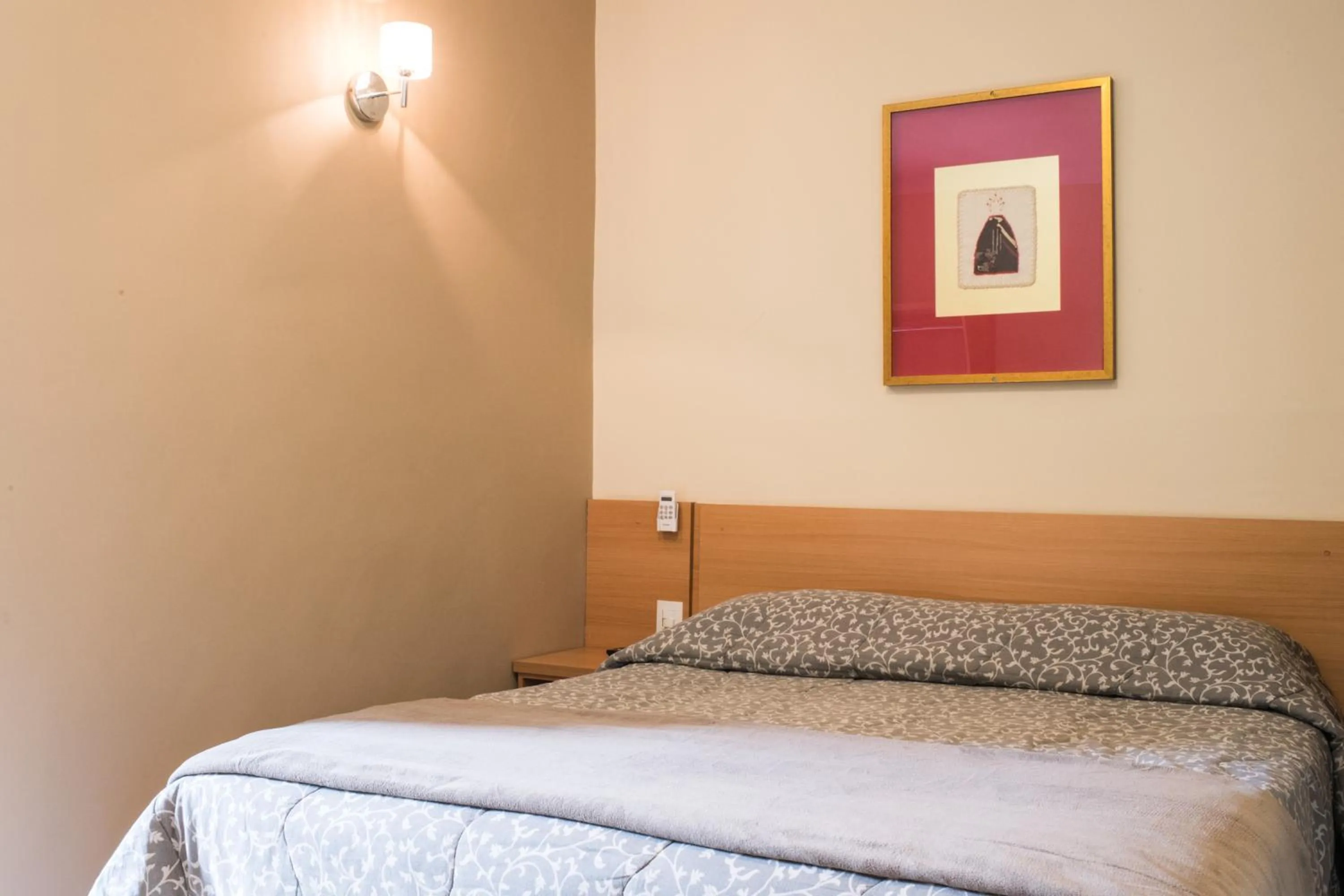 Photo of the whole room, Bed in Hotel Porto Real Aparecida