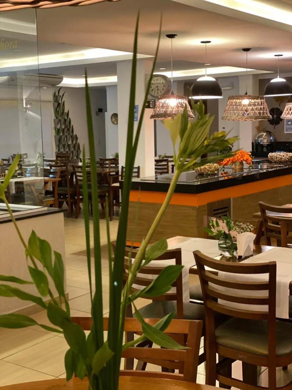 Restaurant/places to eat in Hotel Porto Real Aparecida