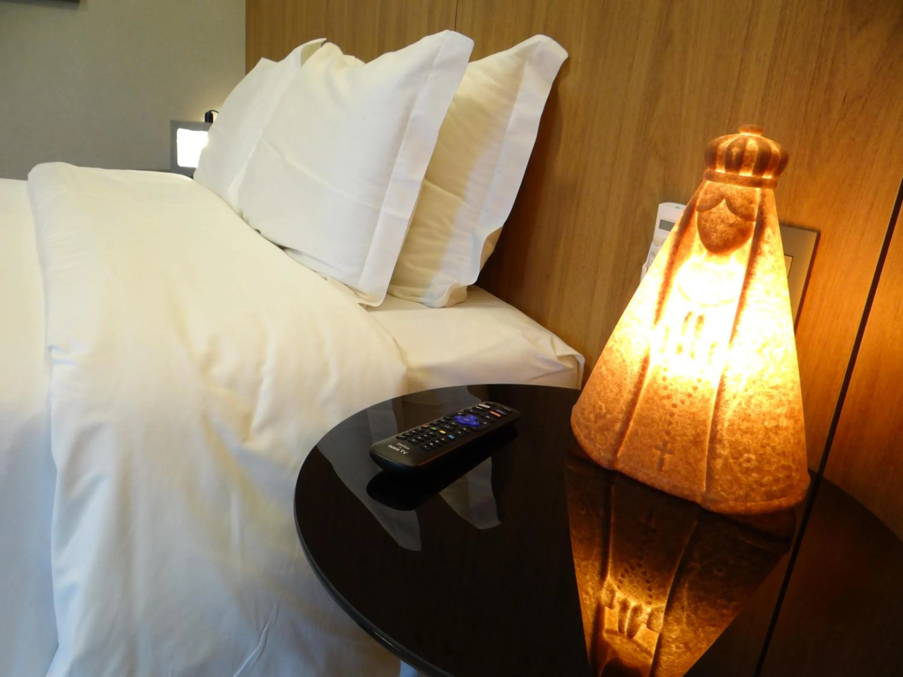 Bed in Hotel Porto Real Aparecida