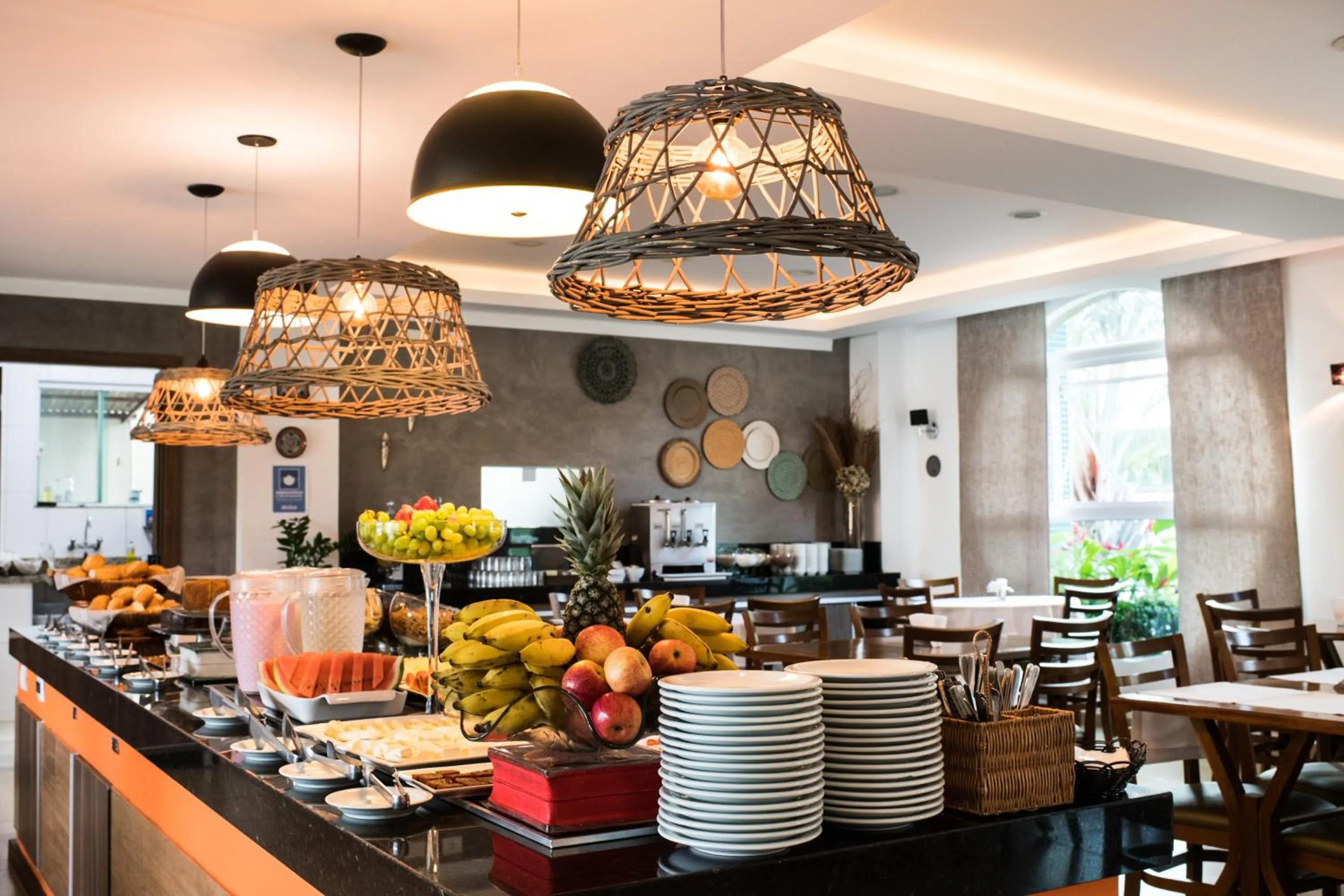 Restaurant/places to eat in Hotel Porto Real Aparecida