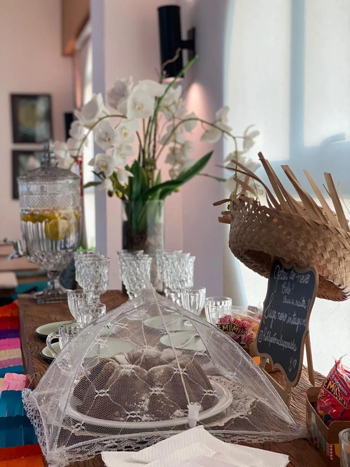 Seating area in Hotel Porto Real Aparecida
