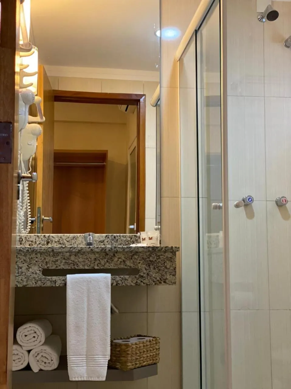 Bathroom in Hotel Porto Real Aparecida