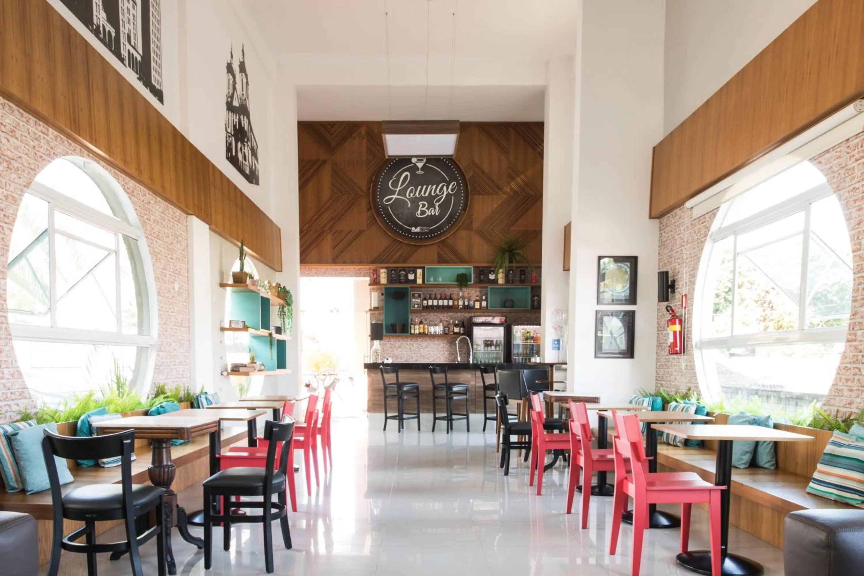 Lounge or bar in Hotel Porto Real Aparecida