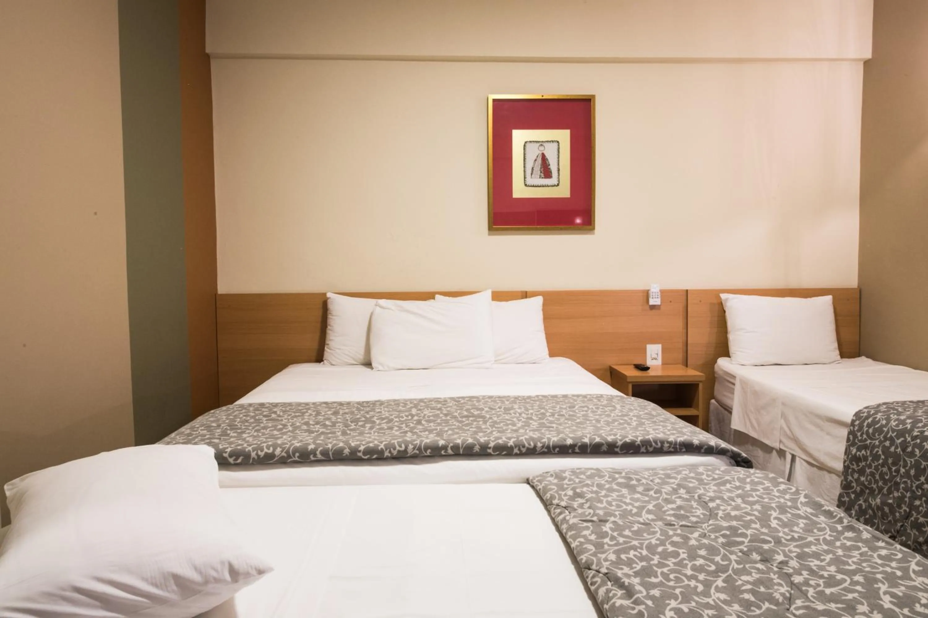 Photo of the whole room, Bed in Hotel Porto Real Aparecida