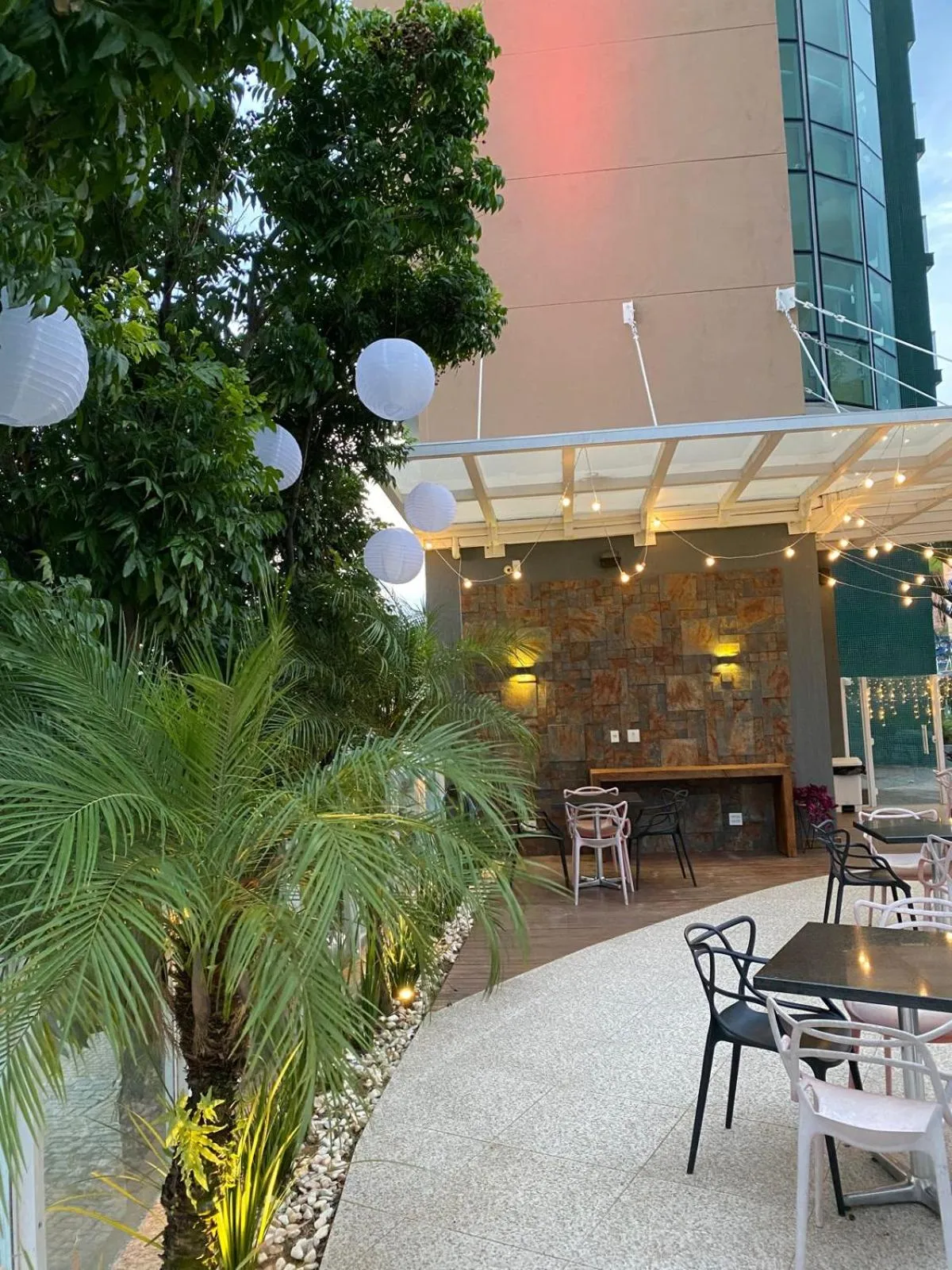 Property building in Hotel Porto Real Aparecida