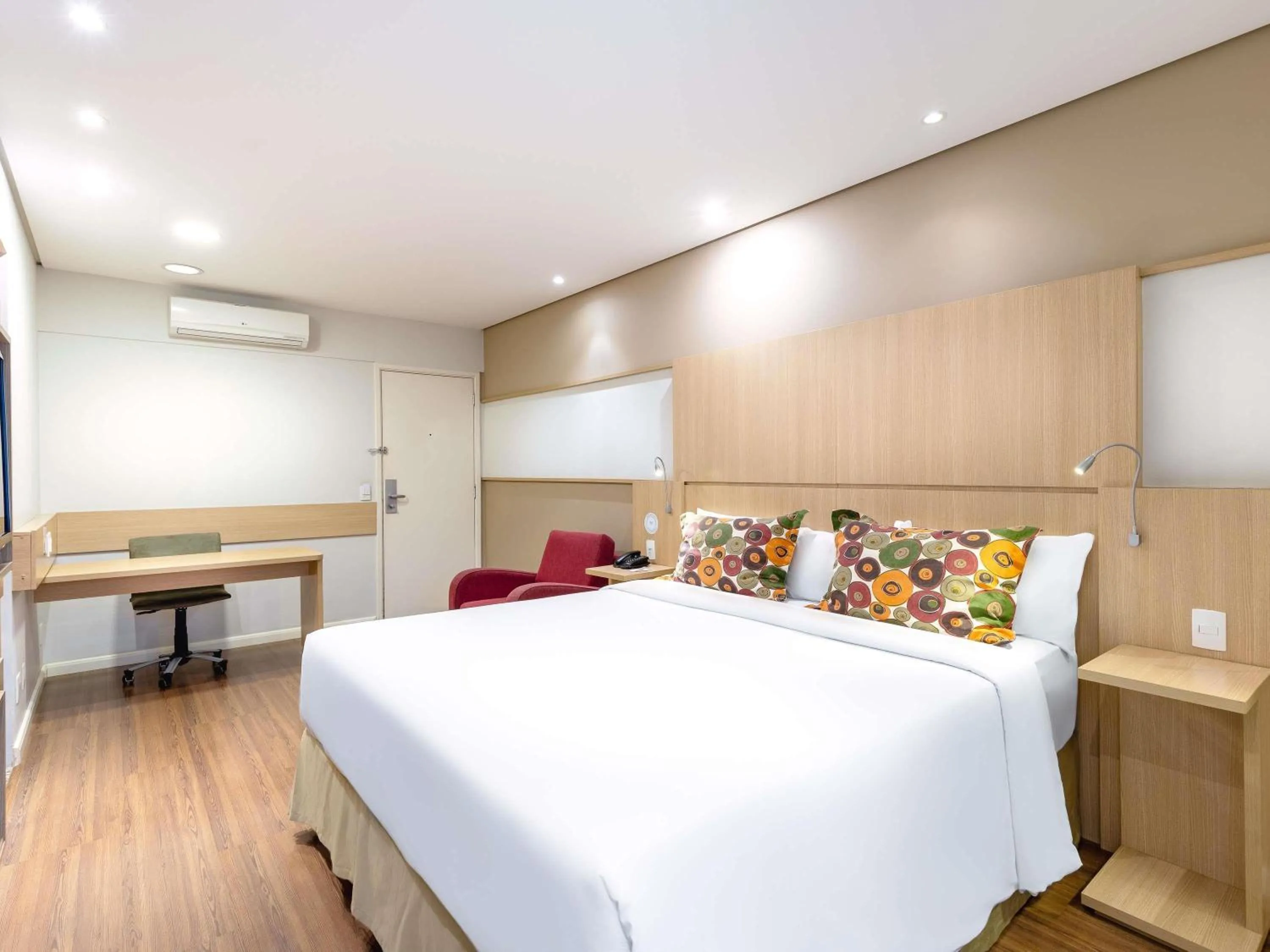 Bedroom, Bed in Mercure São Paulo Nações Unidas