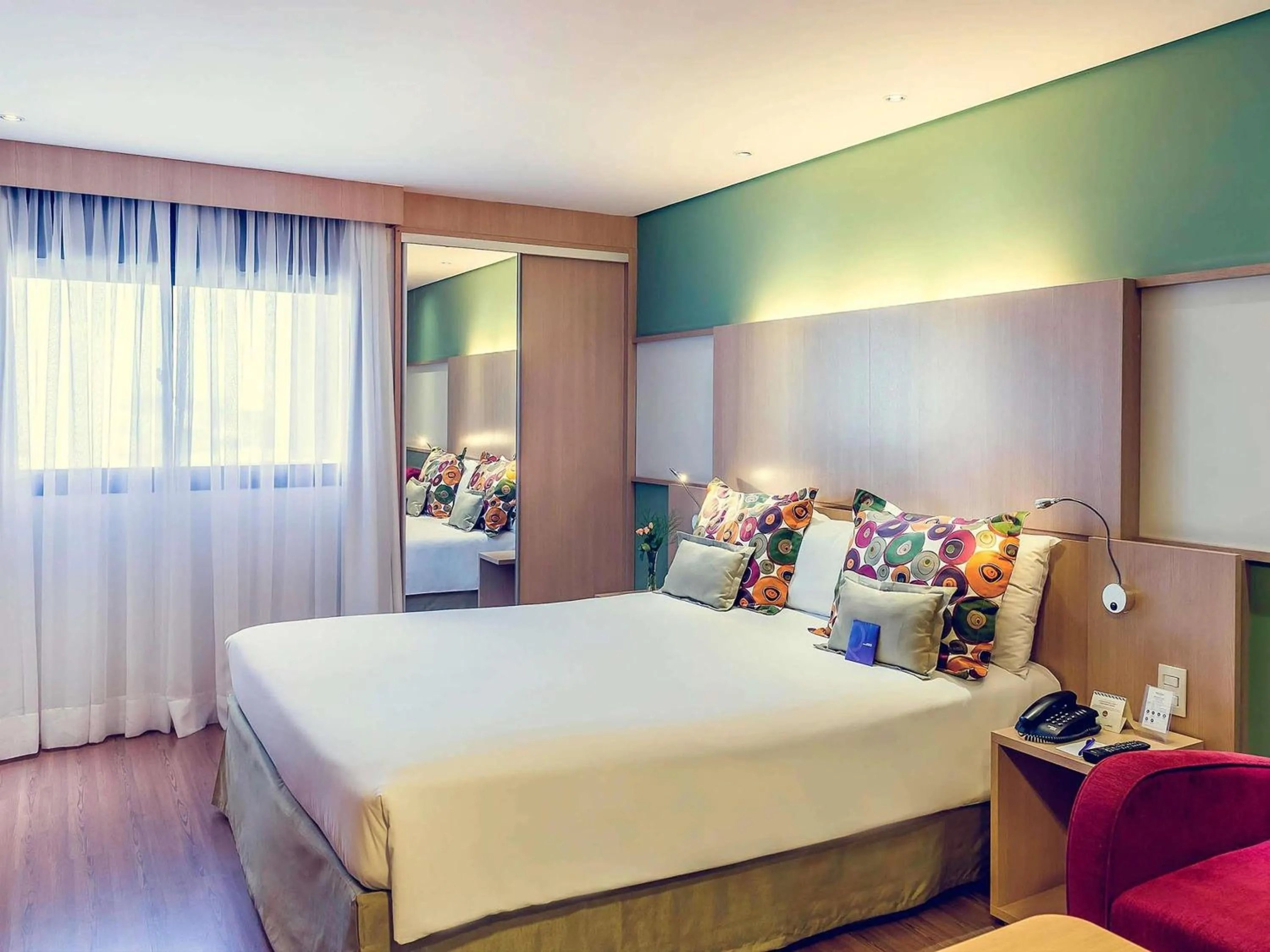 Bedroom, Bed in Mercure São Paulo Nações Unidas