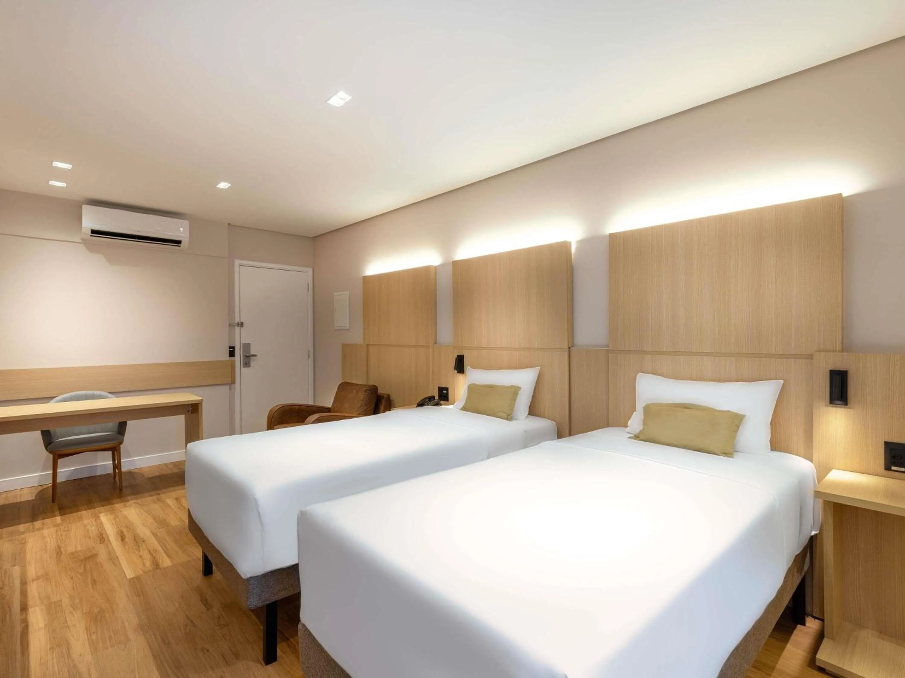 Bedroom, Bed in Mercure São Paulo Nações Unidas