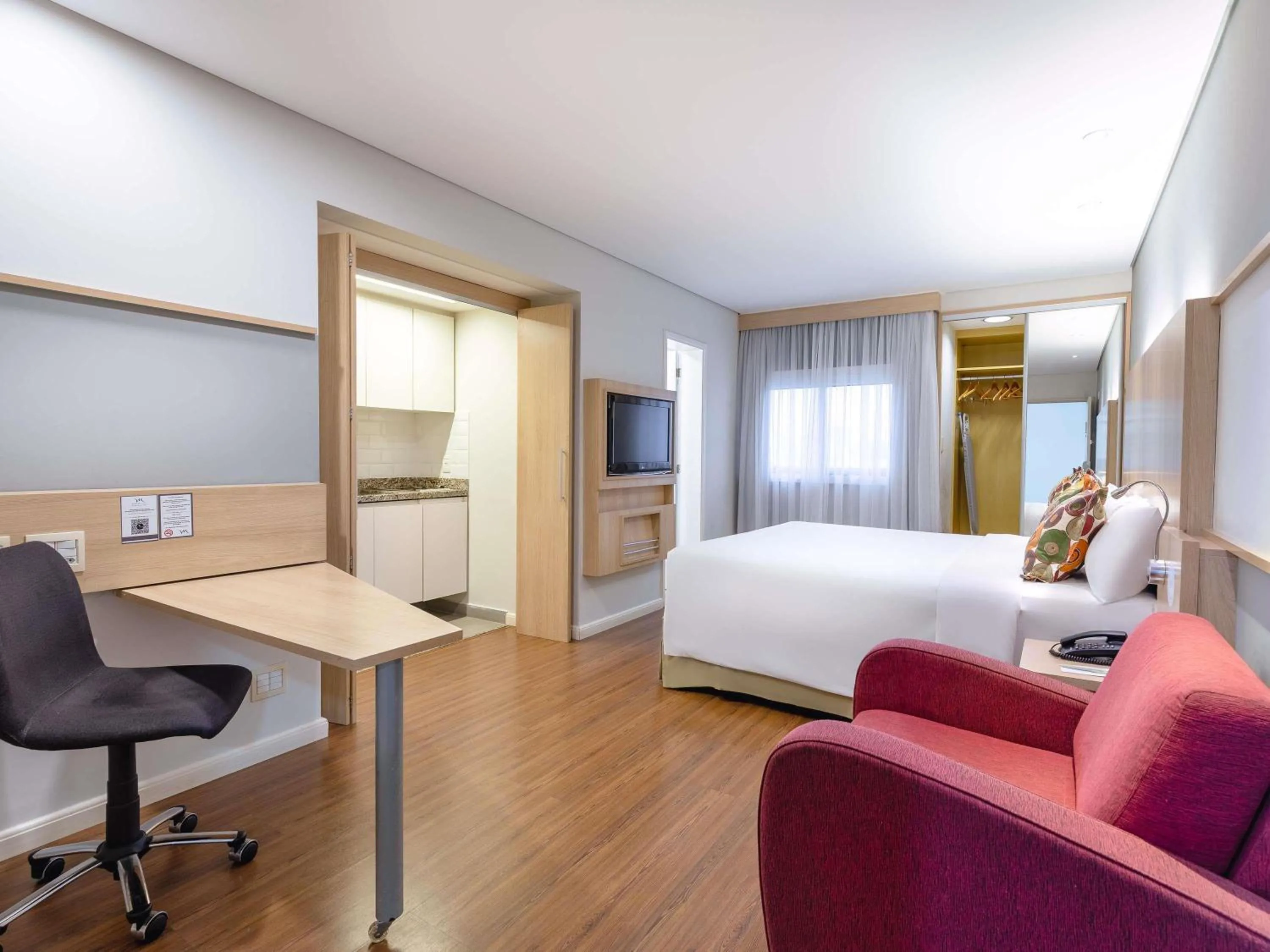 Bedroom, Bed in Mercure São Paulo Nações Unidas