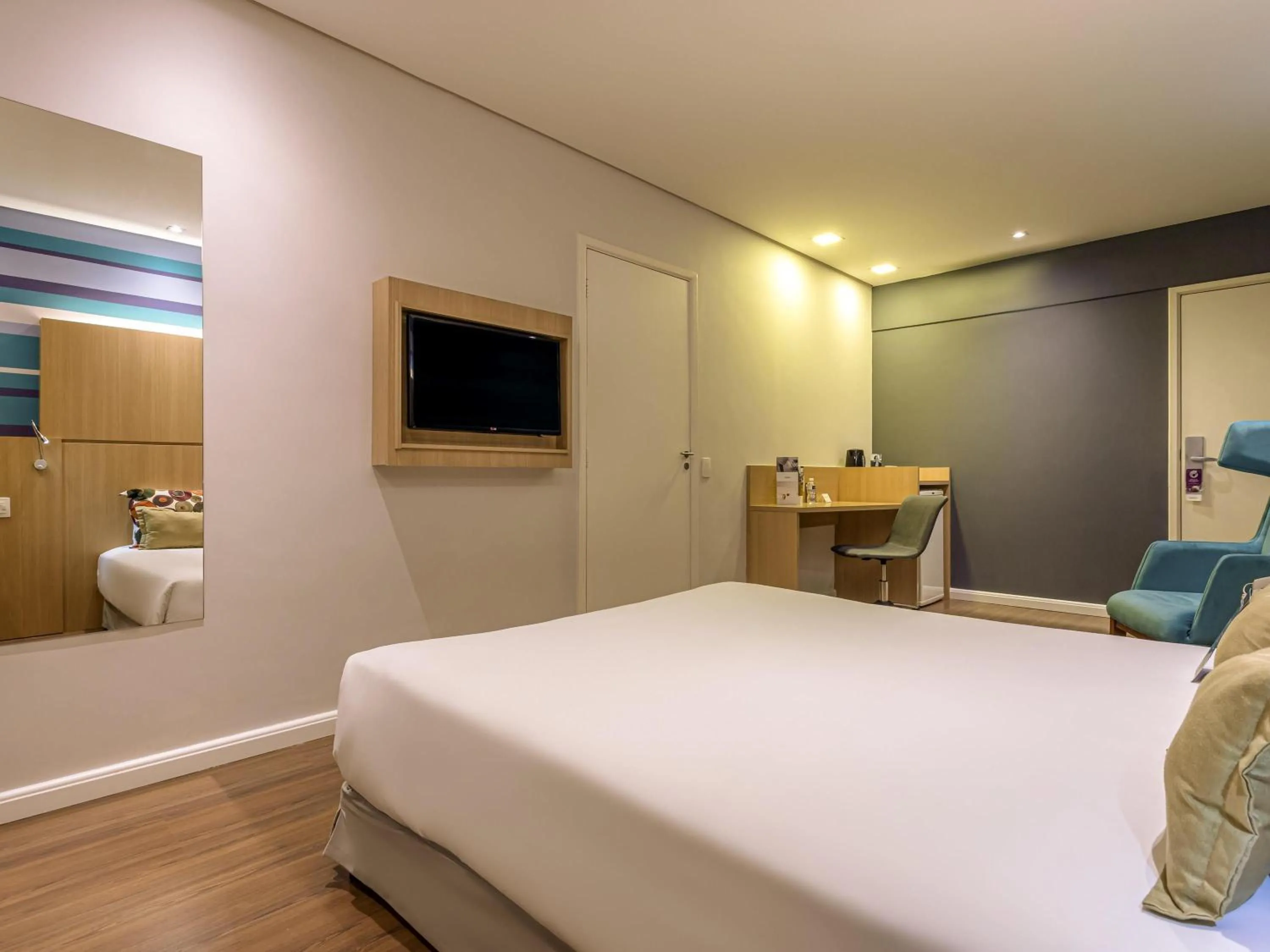 Bedroom, Bed in Mercure São Paulo Nações Unidas