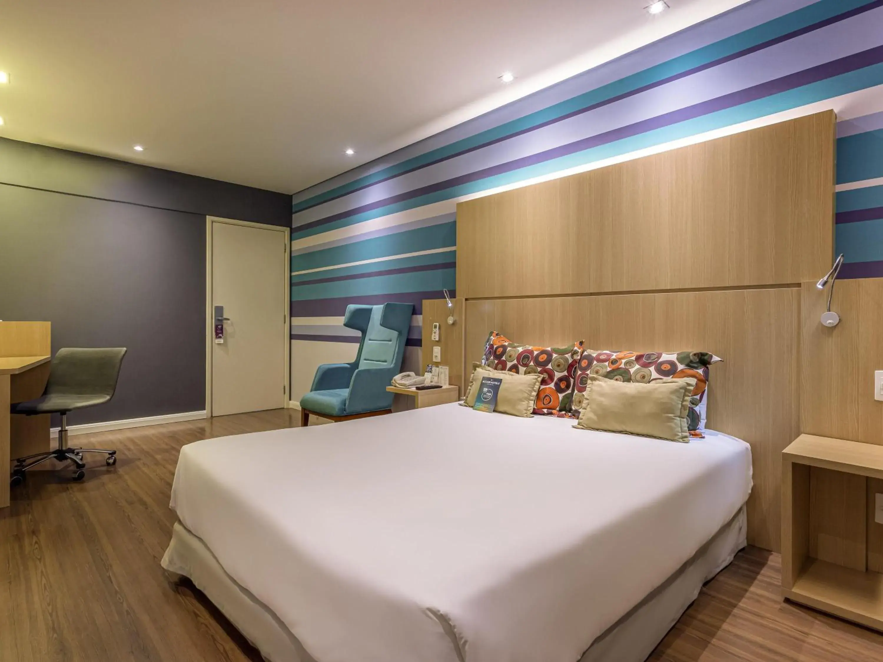 Superior Double Room - Disability Access in Mercure São Paulo Nações Unidas Superior Double Room - Disability Access in Mercure São Paulo Nações Unidas