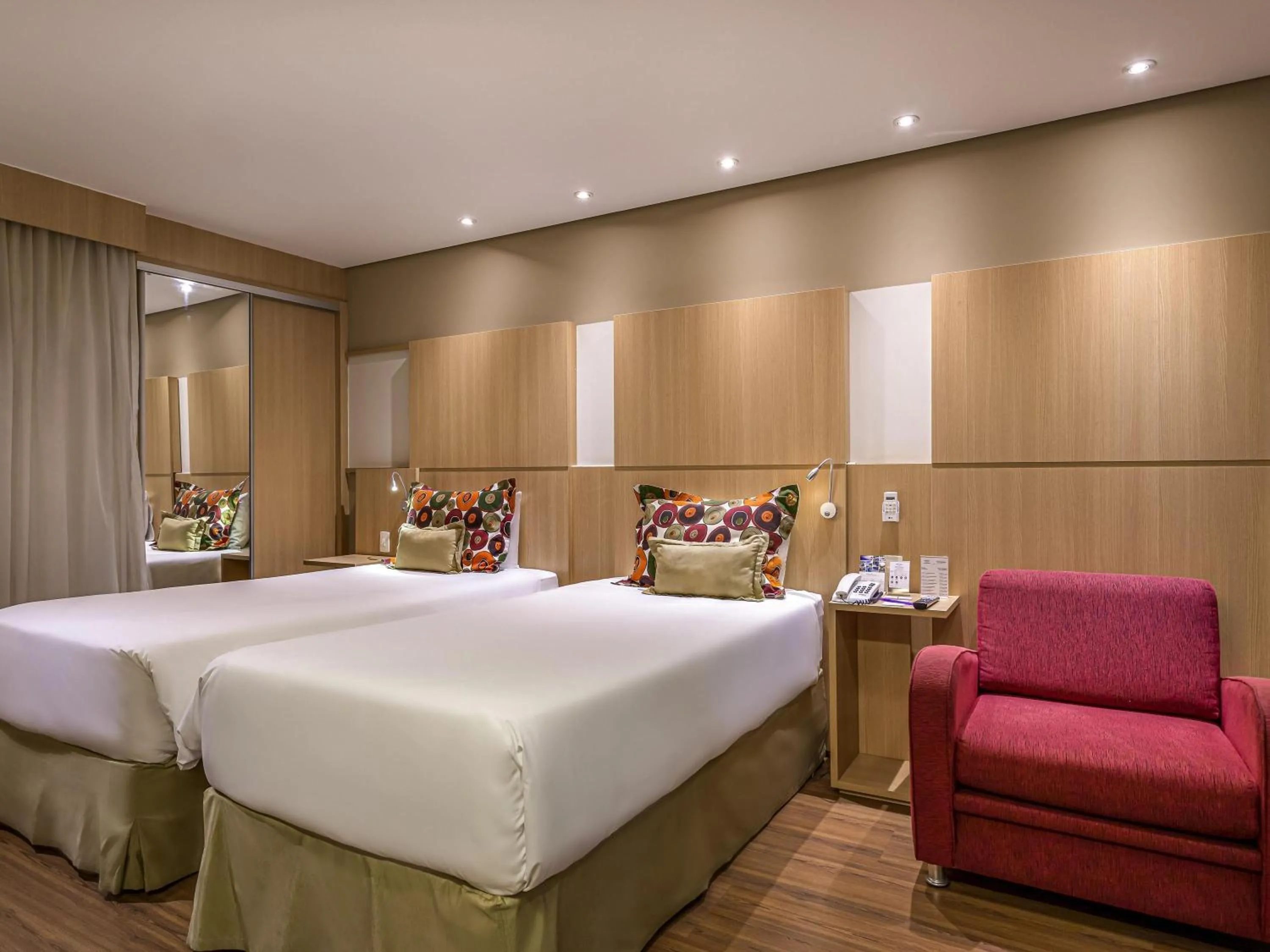 Bedroom, Bed in Mercure São Paulo Nações Unidas